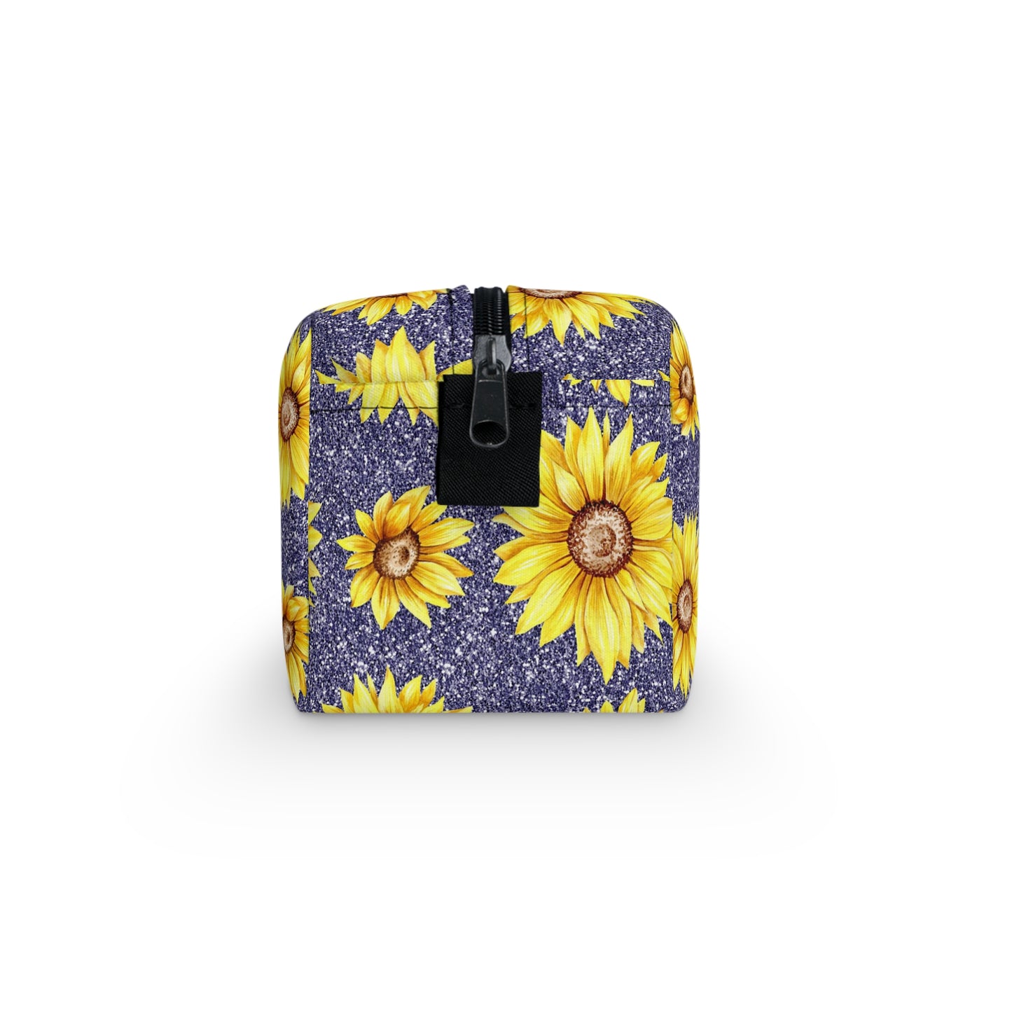 Sunflower Toiletry Bag | Cheerful & Durable Organizer | Water-Resistant for Travel, Camping, College