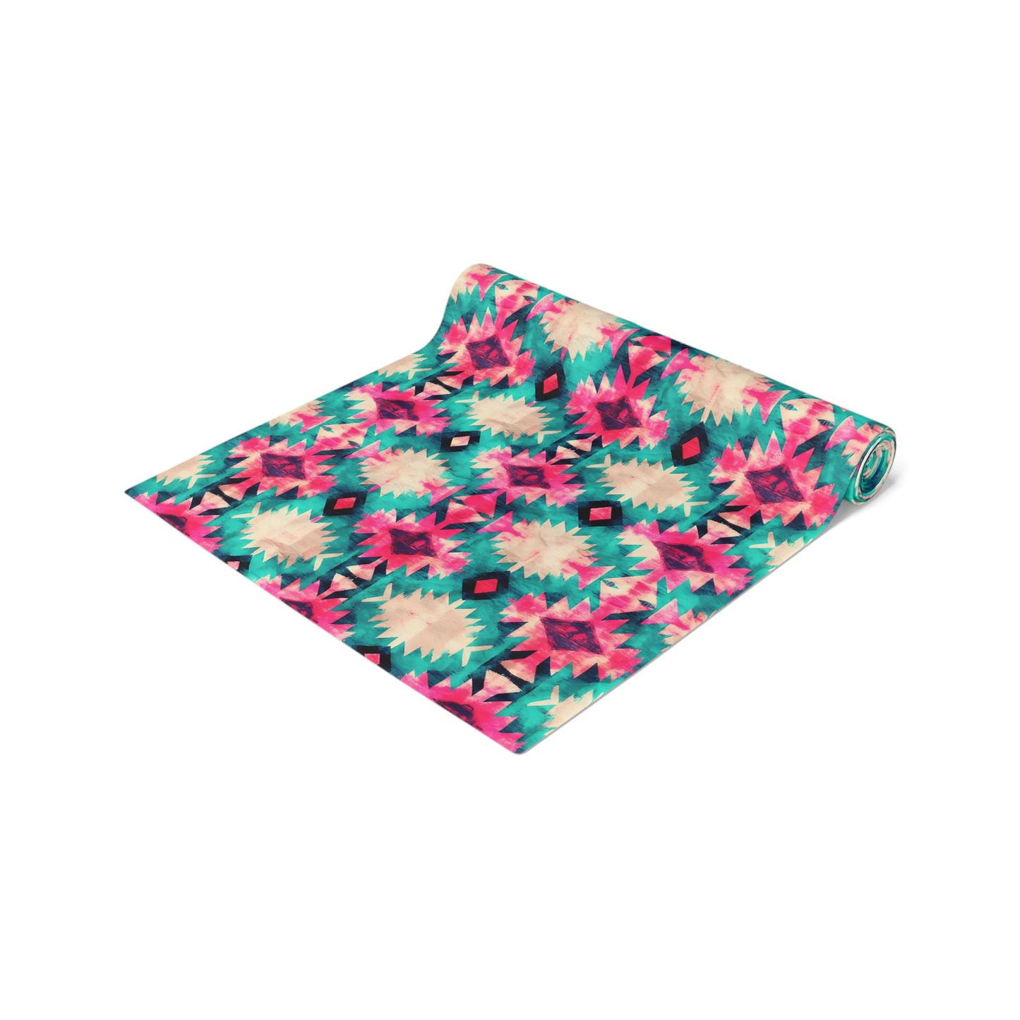 Aztec-Inspired Table Runner - Bold Patterns, Cotton Twill or Polyester - Ideal for Home Decor & Unique Gifts