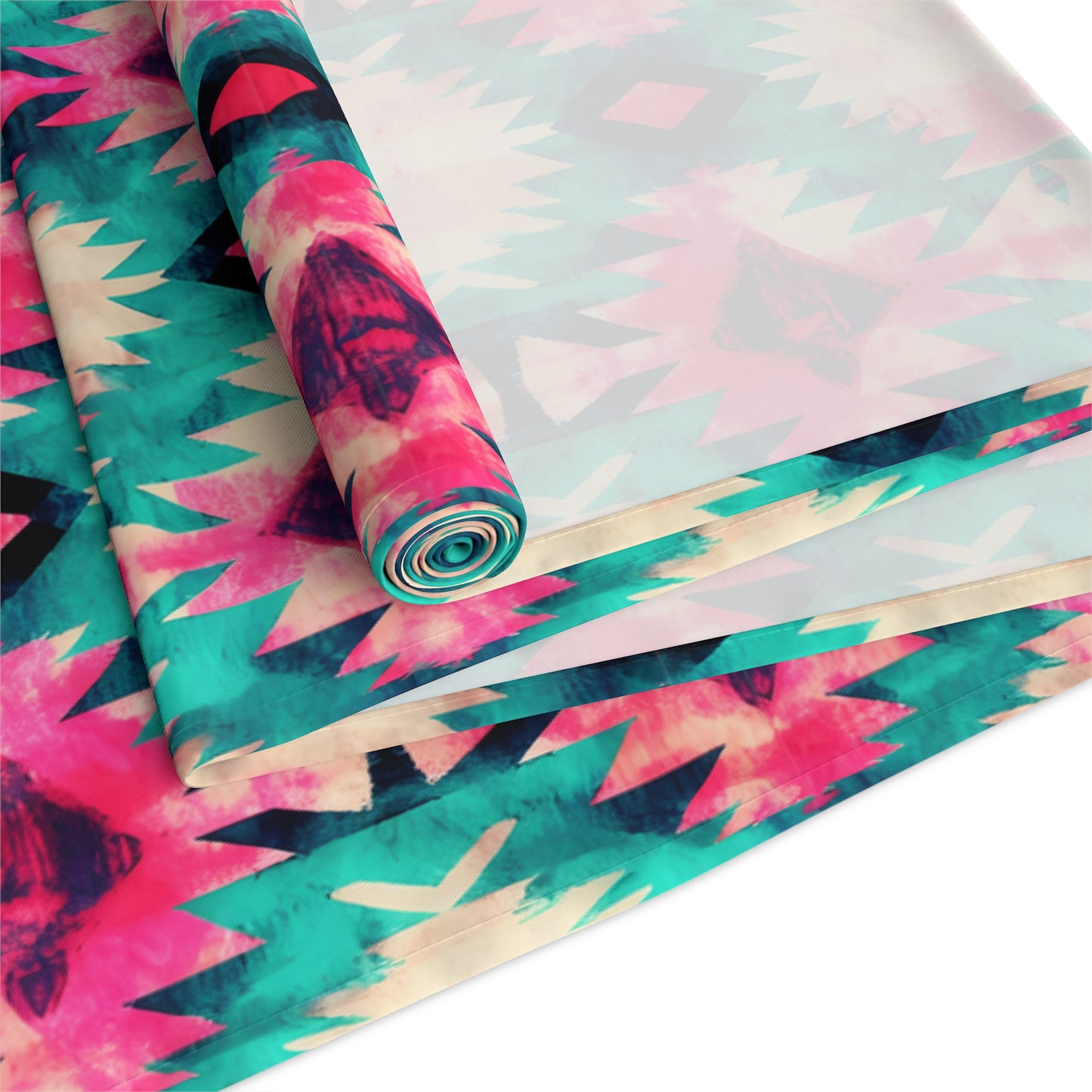 Aztec-Inspired Table Runner - Bold Patterns, Cotton Twill or Polyester - Ideal for Home Decor & Unique Gifts