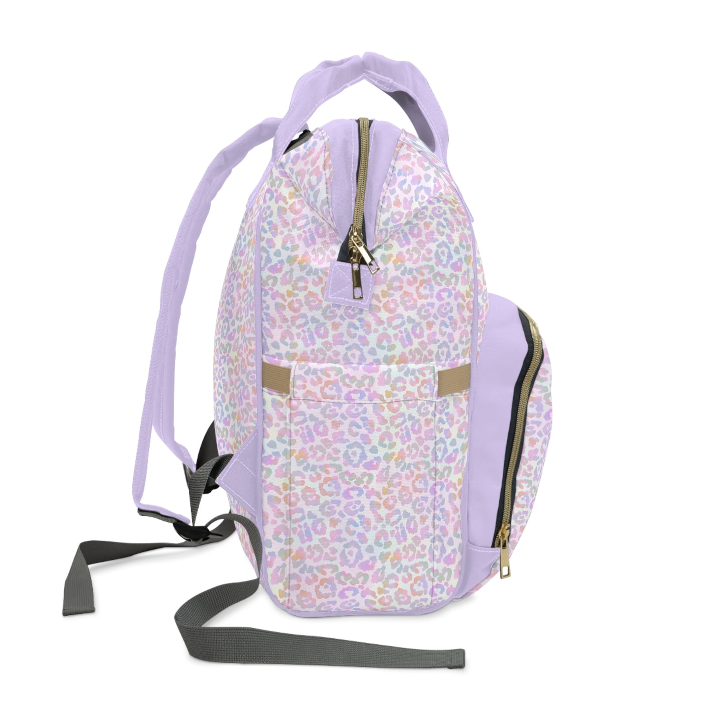 Leopard Print Diaper Backpack - Bold & Stylish Baby Bag with Trendy Leopard Patterns, Perfect for Adventurous Parents