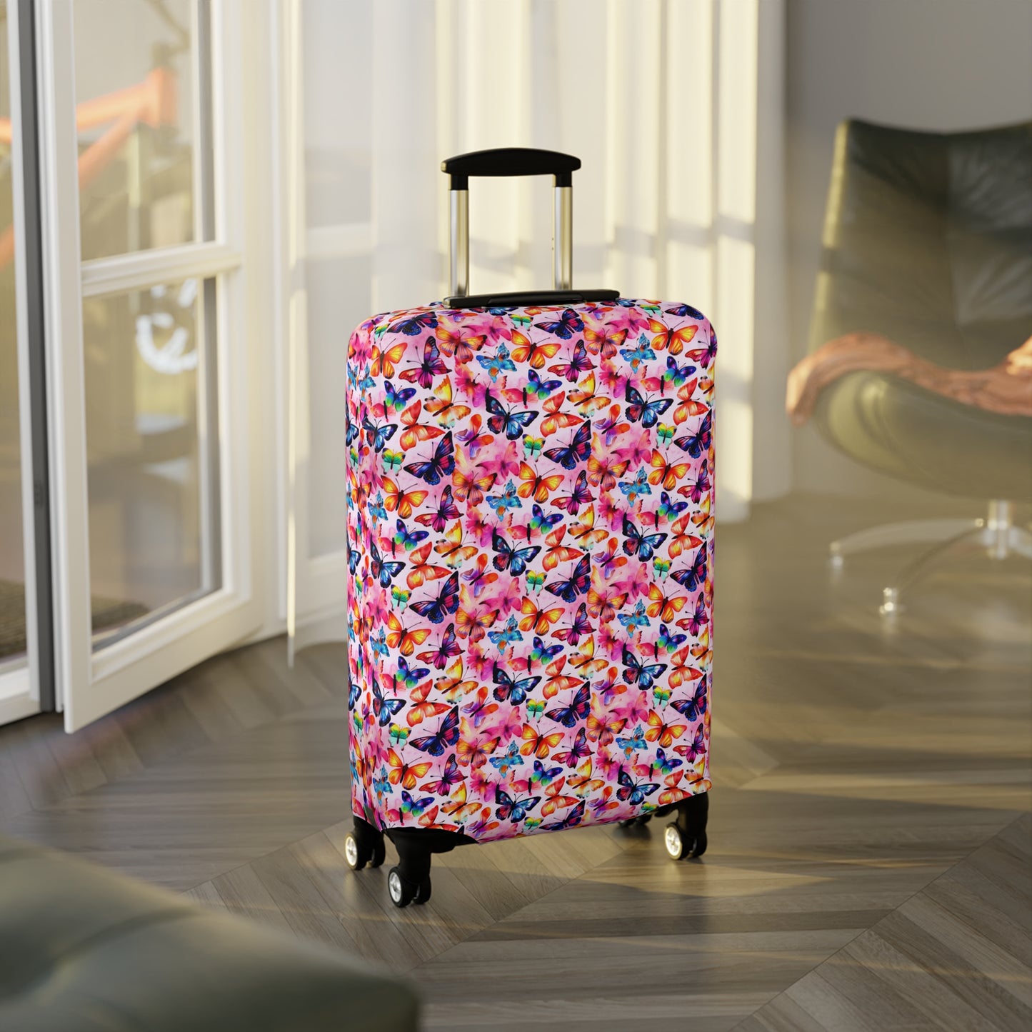 Butterfly Luggage Cover - Chic Suitcase Cover