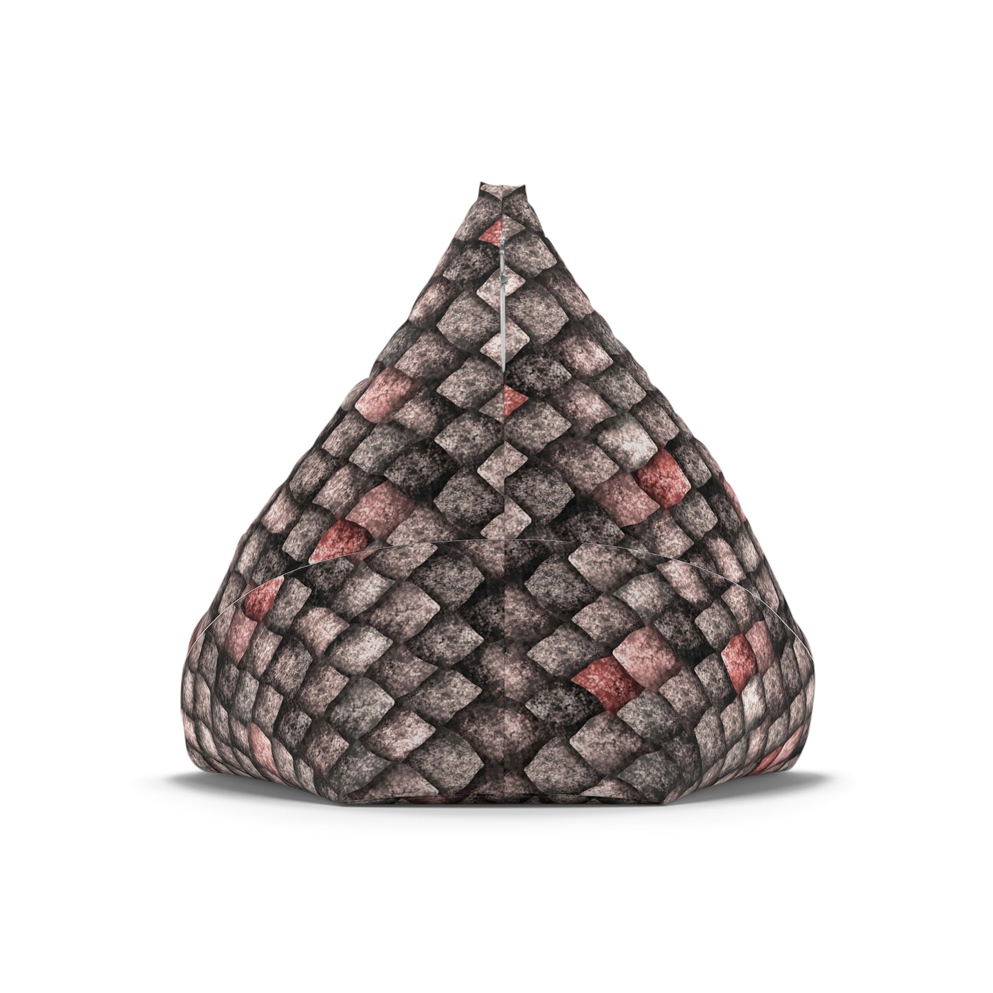 Dragon Scale Bean Bag Chair Cover - Mythical Style Durable Polyester Slipcover