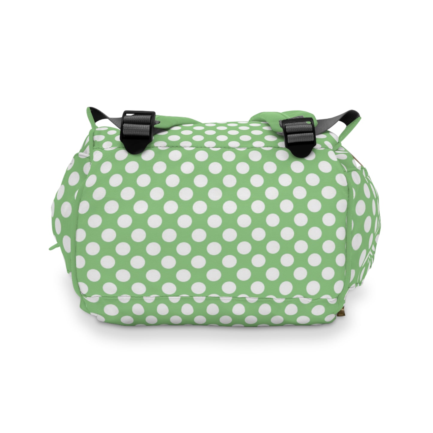 Multifunctional Polka Dot Diaper Backpack - Stylish and Practical Baby Bag for Busy Parents
