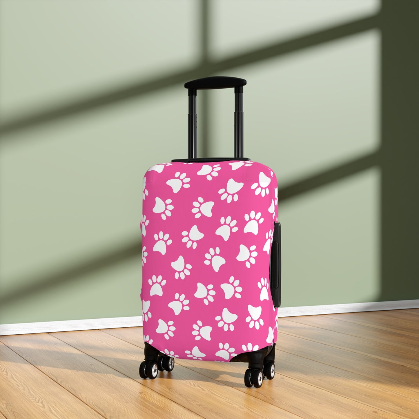 Paw Print Luggage Cover - Stylish Paw Print Suitcase Protector