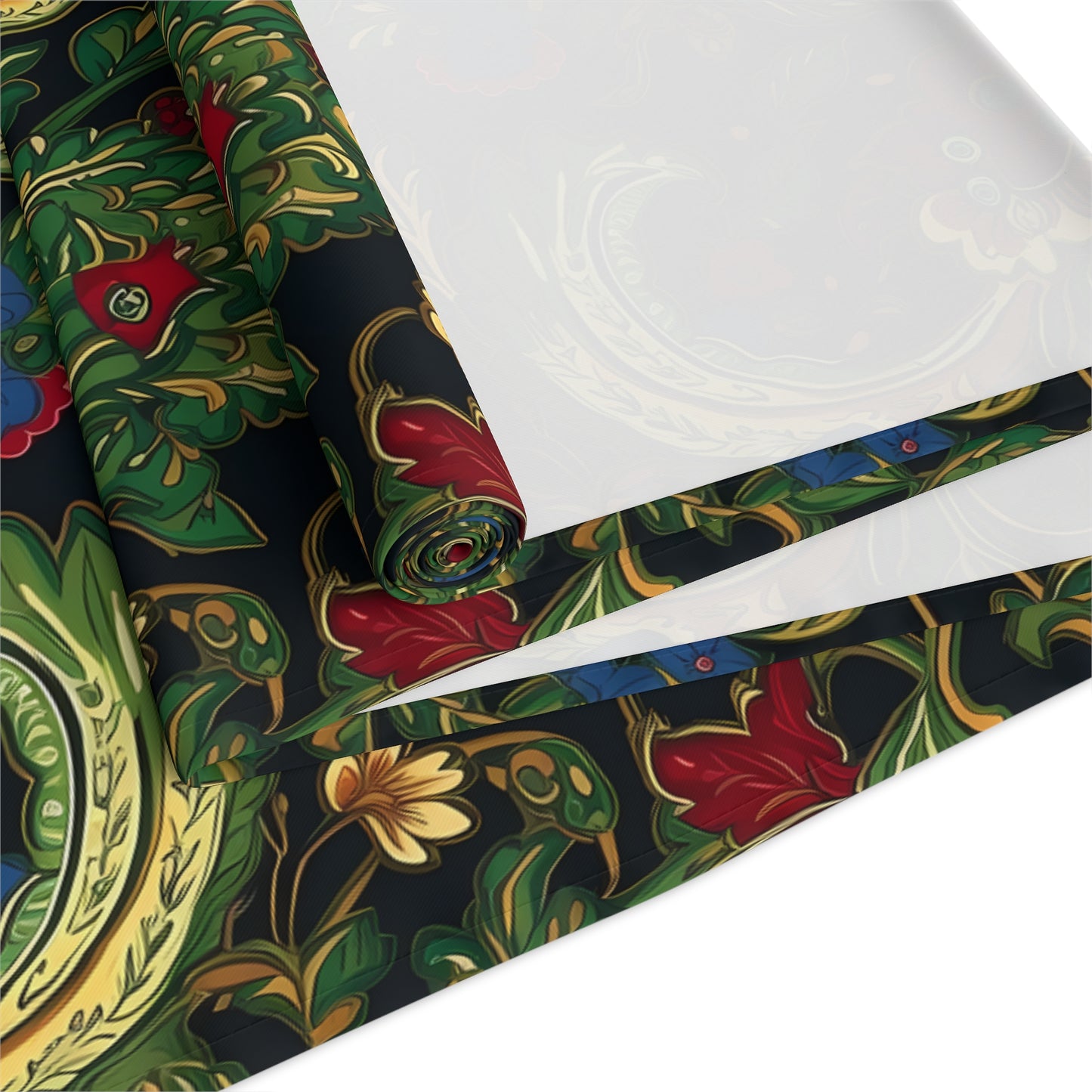 Chinoiseries Table Runner - Cotton Twill & Polyester