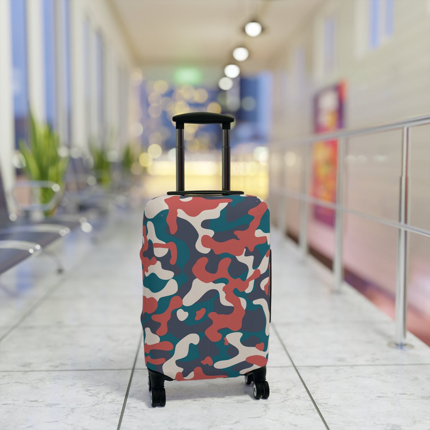 Camouflage Luggage Cover - Tactical Travel Protection With Camo Suitcase Cover
