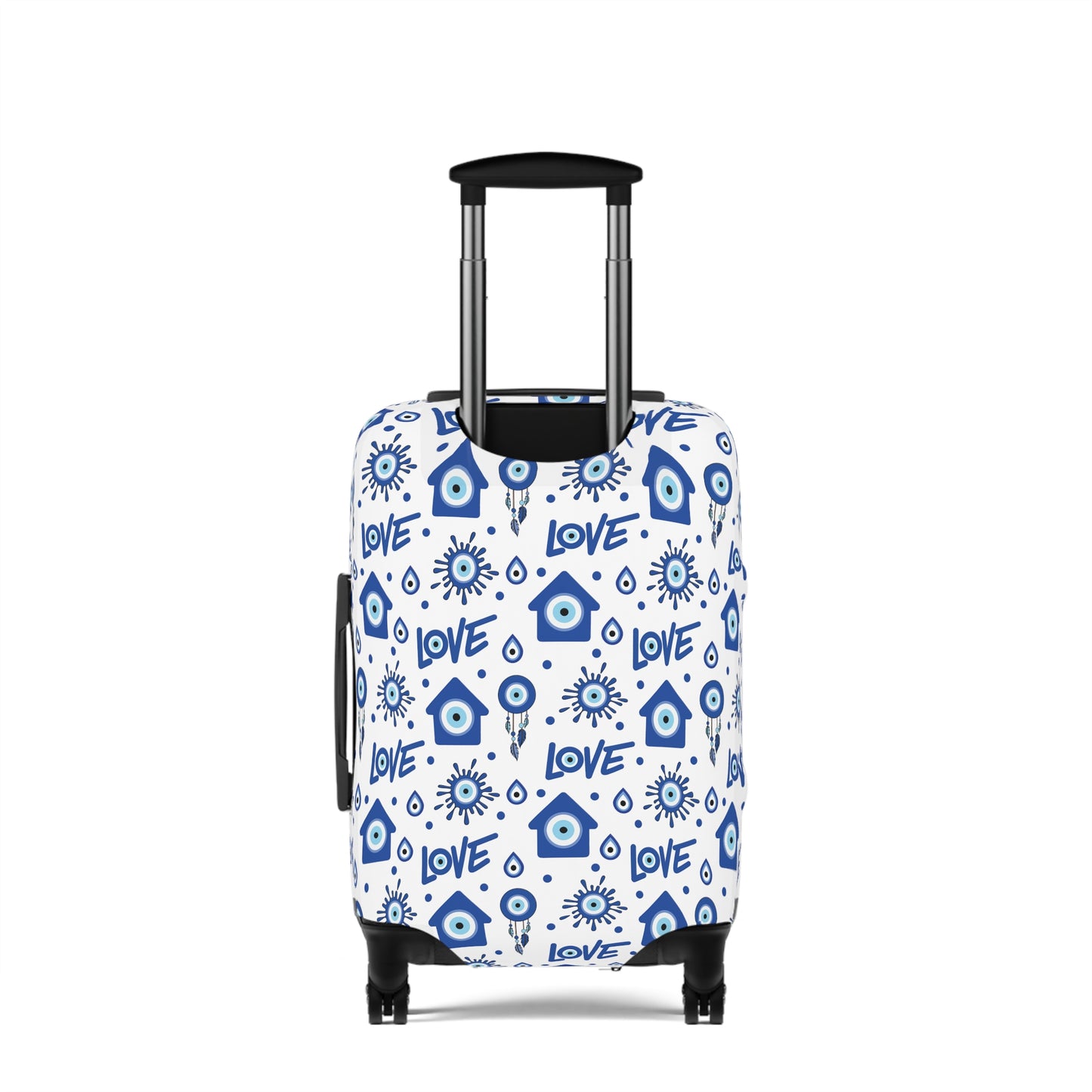 Evil Eye Luggage Cover - Stylish Evil Eye Suitcase Protector
