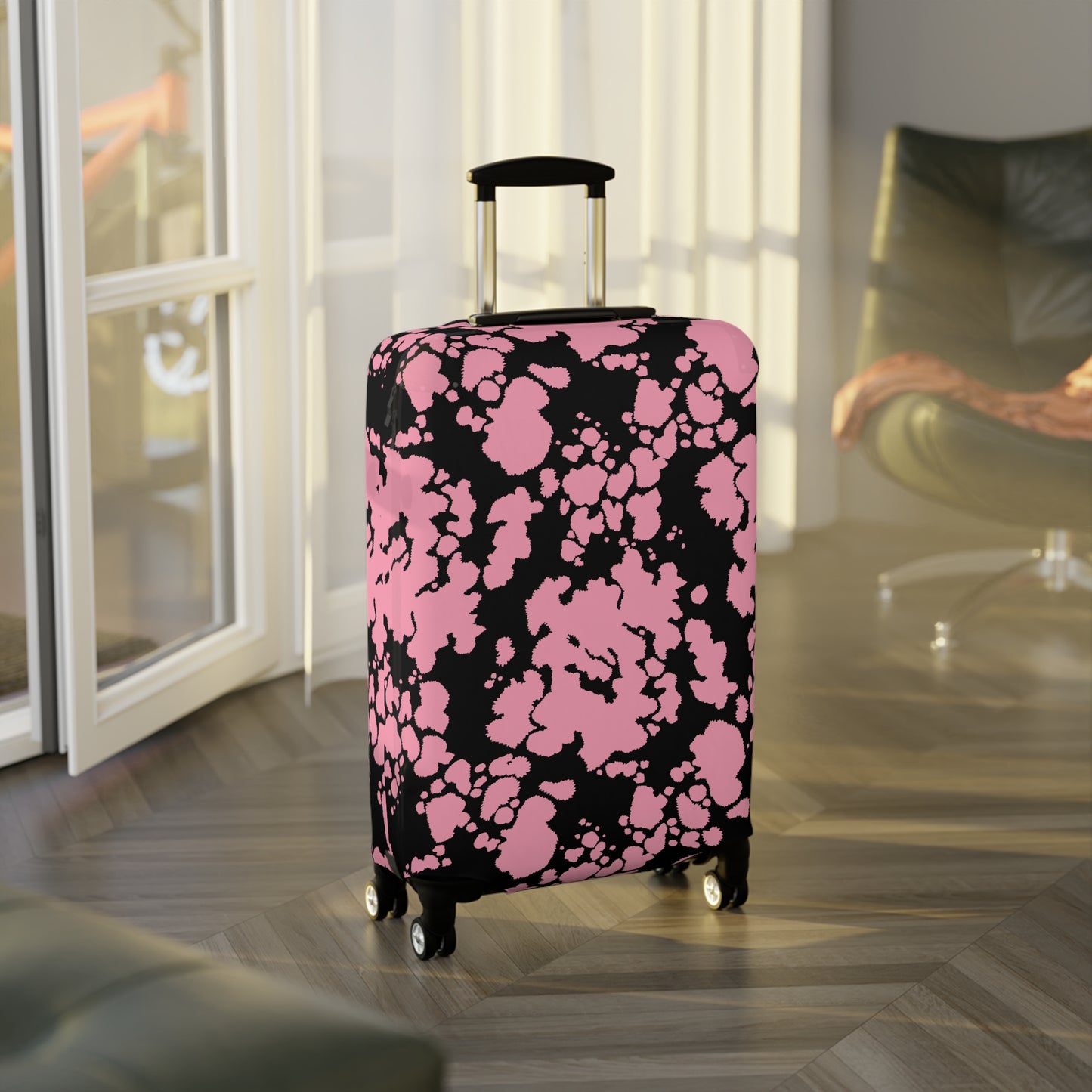 Cowhide Luggage Cover - Stylish Cowhide Suitcase Protector