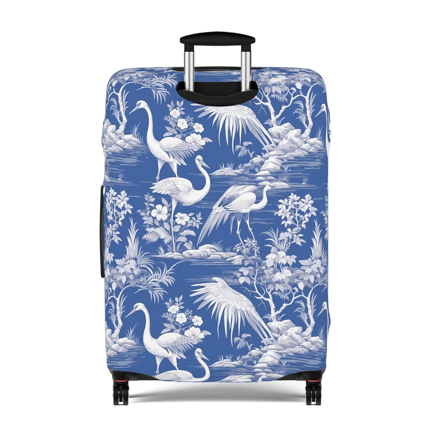 Chinoiserie Luggage Cover - Elegant Suitcase Protector