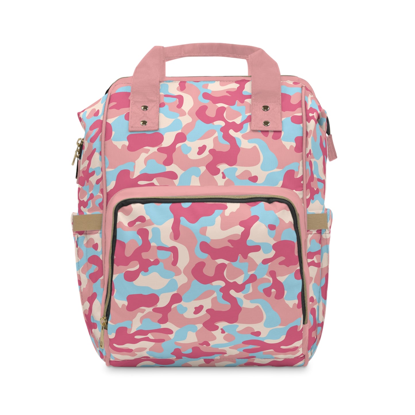 Camouflage Diaper Backpack - Durable Nylon Camo Baby Bag for Outdoorsy Parents, Spacious & Multifunctional Camo Diaper Backpack