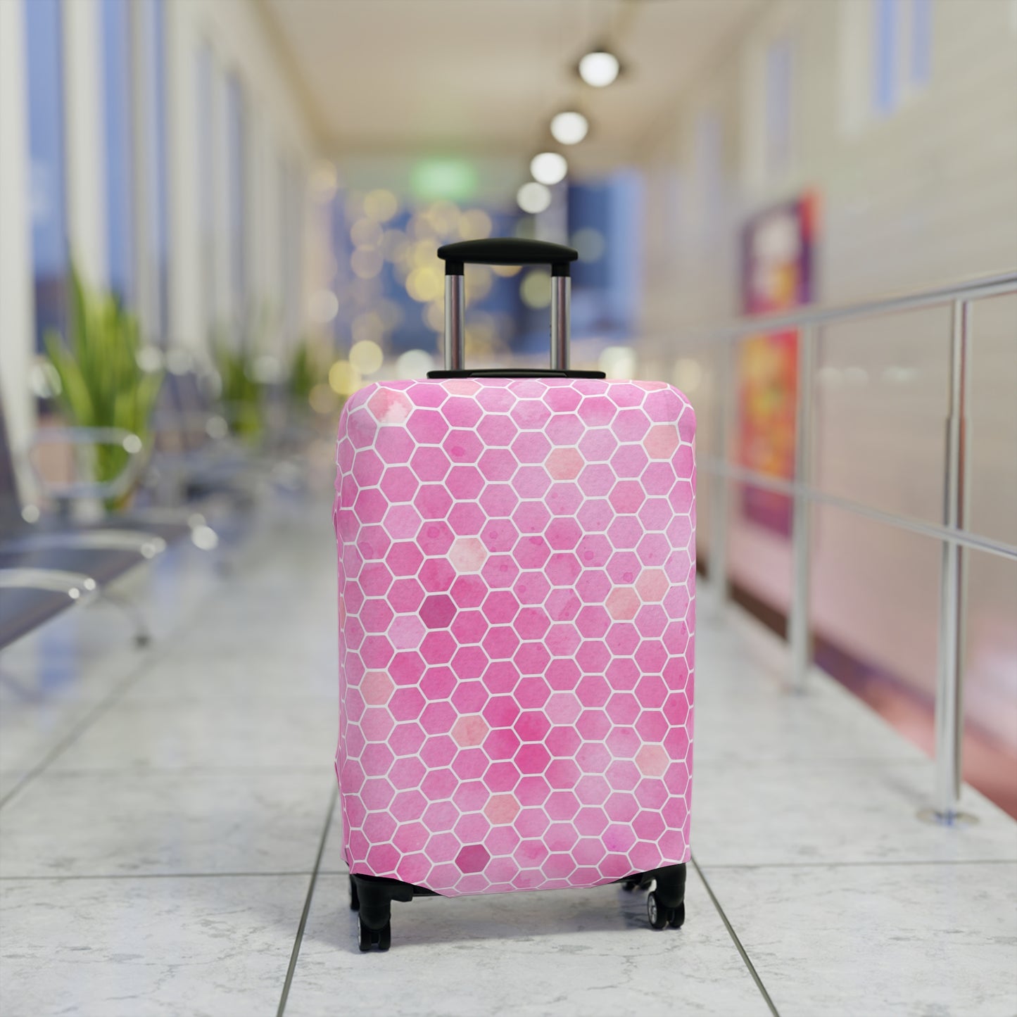 Honey Bee Luggage Cover - Bee Suitcase Cover