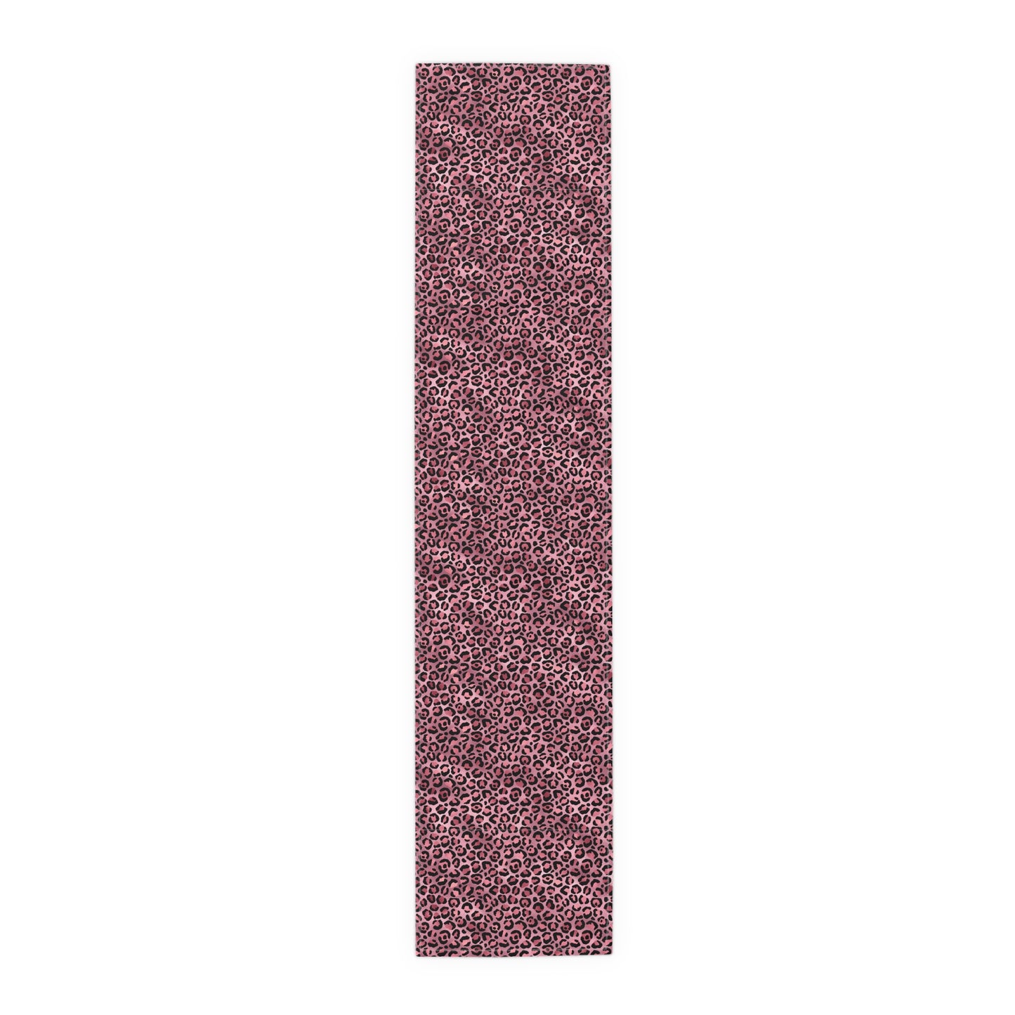 Leopard Print Table Runner - Bold Exotic Elegance, Cotton Twill or Polyester - Perfect for Safari & Glamorous Home Decor