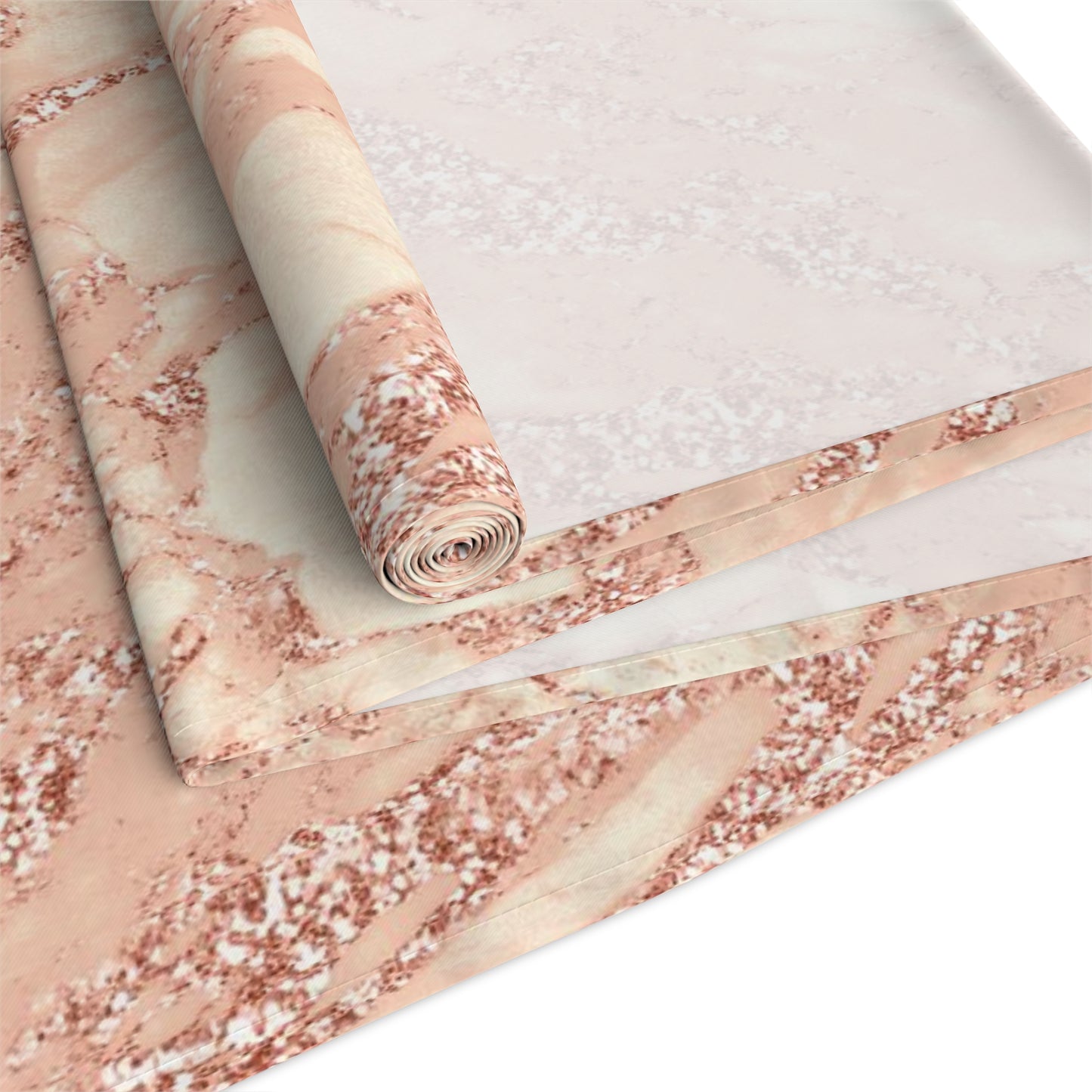 Marble Print Table Runner - Luxurious Elegance, Cotton Twill or Polyester - Perfect for Modern Home Decor