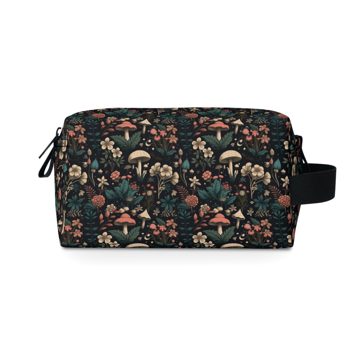Mushroom Toiletry Bag | Enchanted Forest Design | Water-Resistant & Durable Organizer for Camping, Travel, College