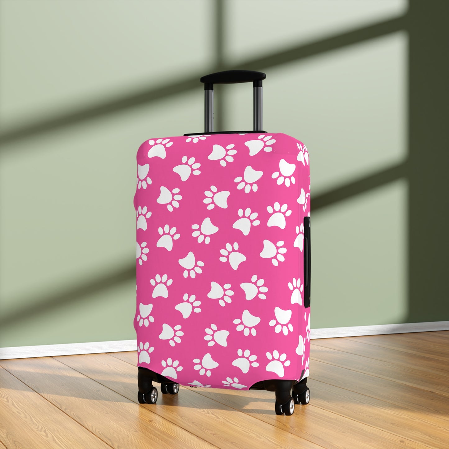 Paw Print Luggage Cover - Stylish Paw Print Suitcase Protector