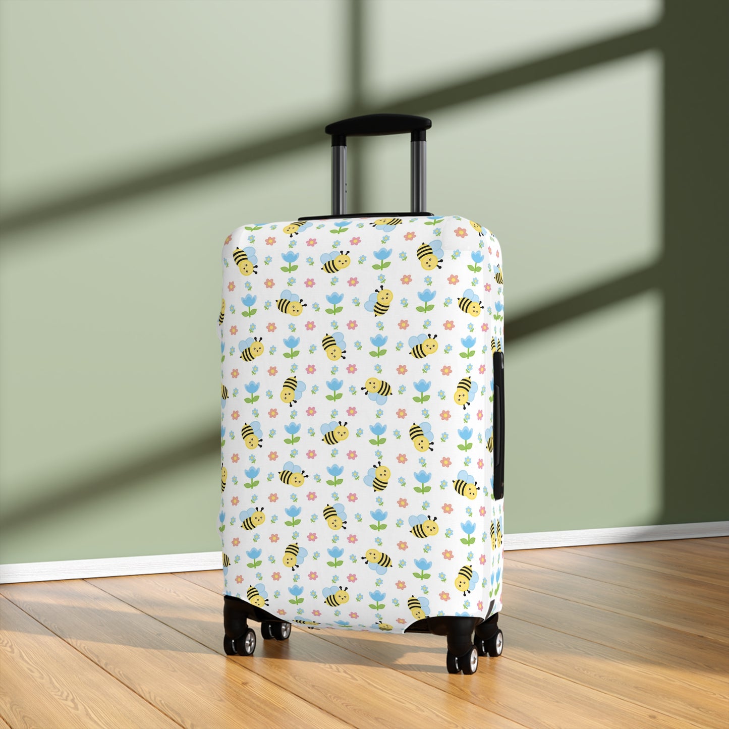 Honey Bee Luggage Cover - Bee Suitcase Cover