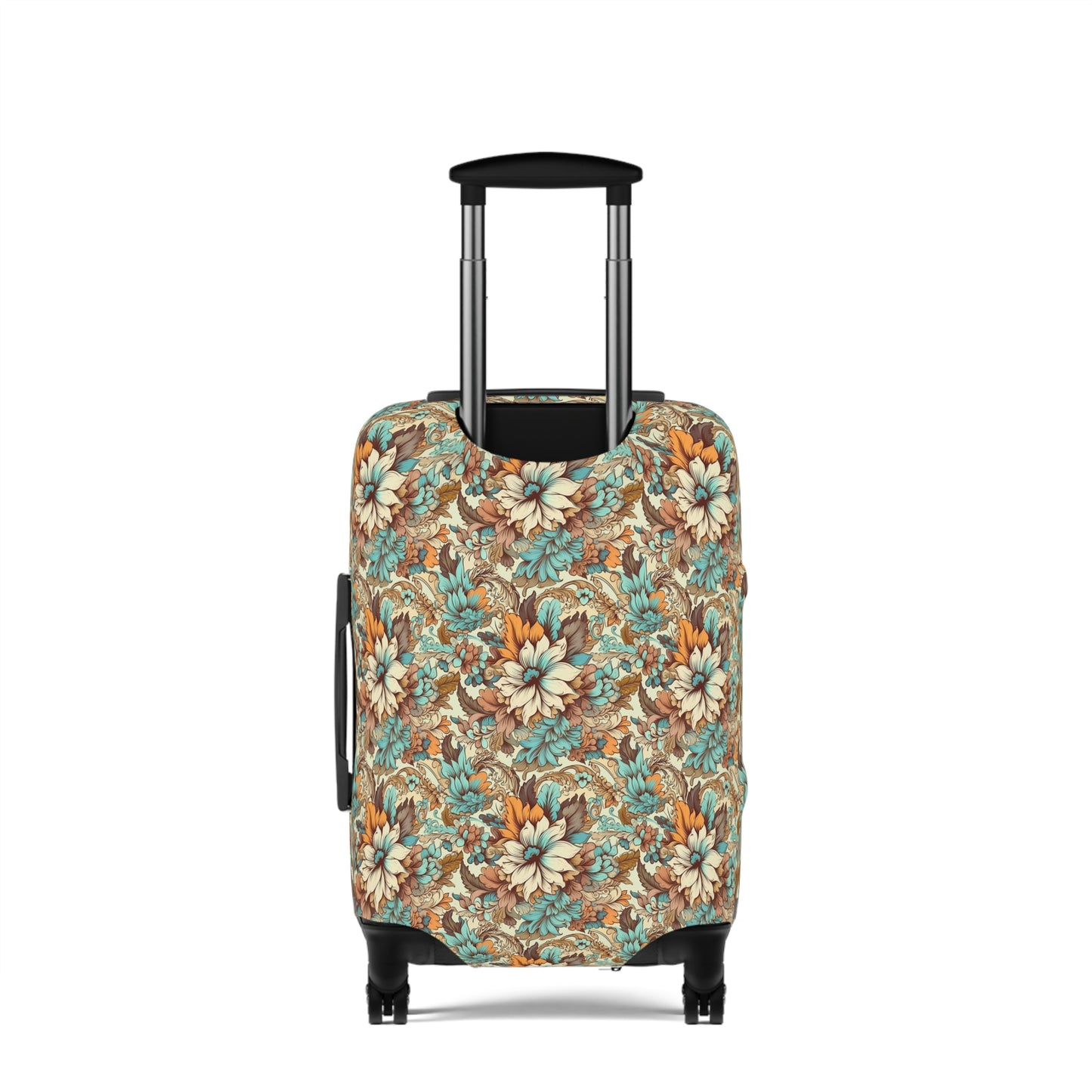Boho Floral Luggage Cover - Trendy Travel Floral Suitcases Cover
