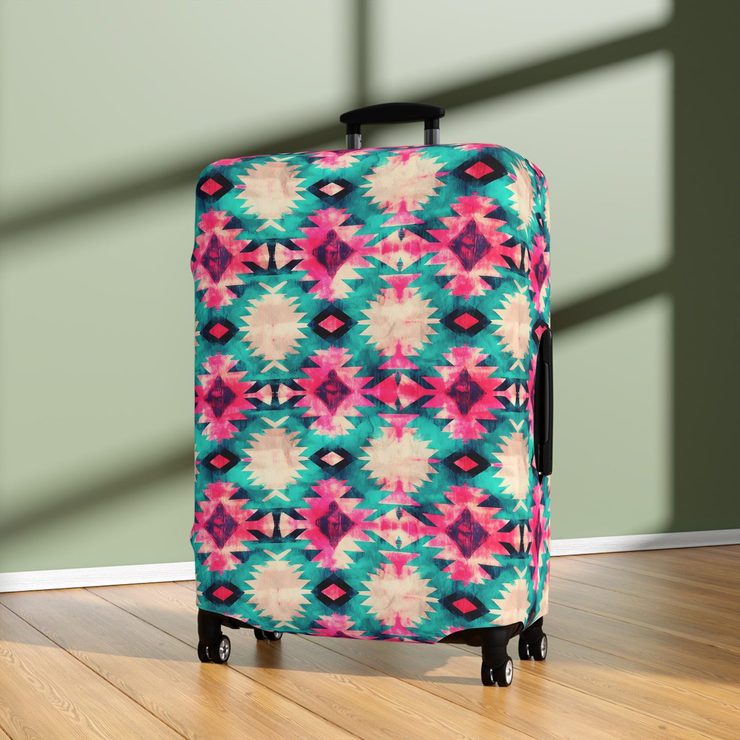 Aztec Luggage Cover - Stylish Travel Protection for Suitcases
