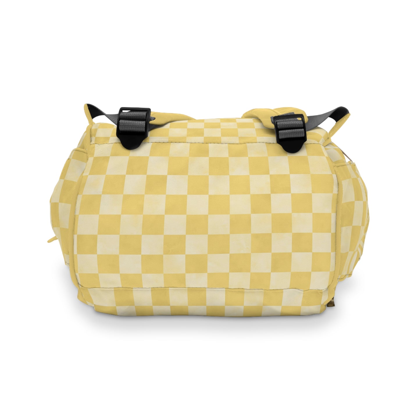 Pastel Checkers Diaper Backpack - Chic & Practical Baby Bag with Checkerboard Patterns, Perfect for Minimalist Parents