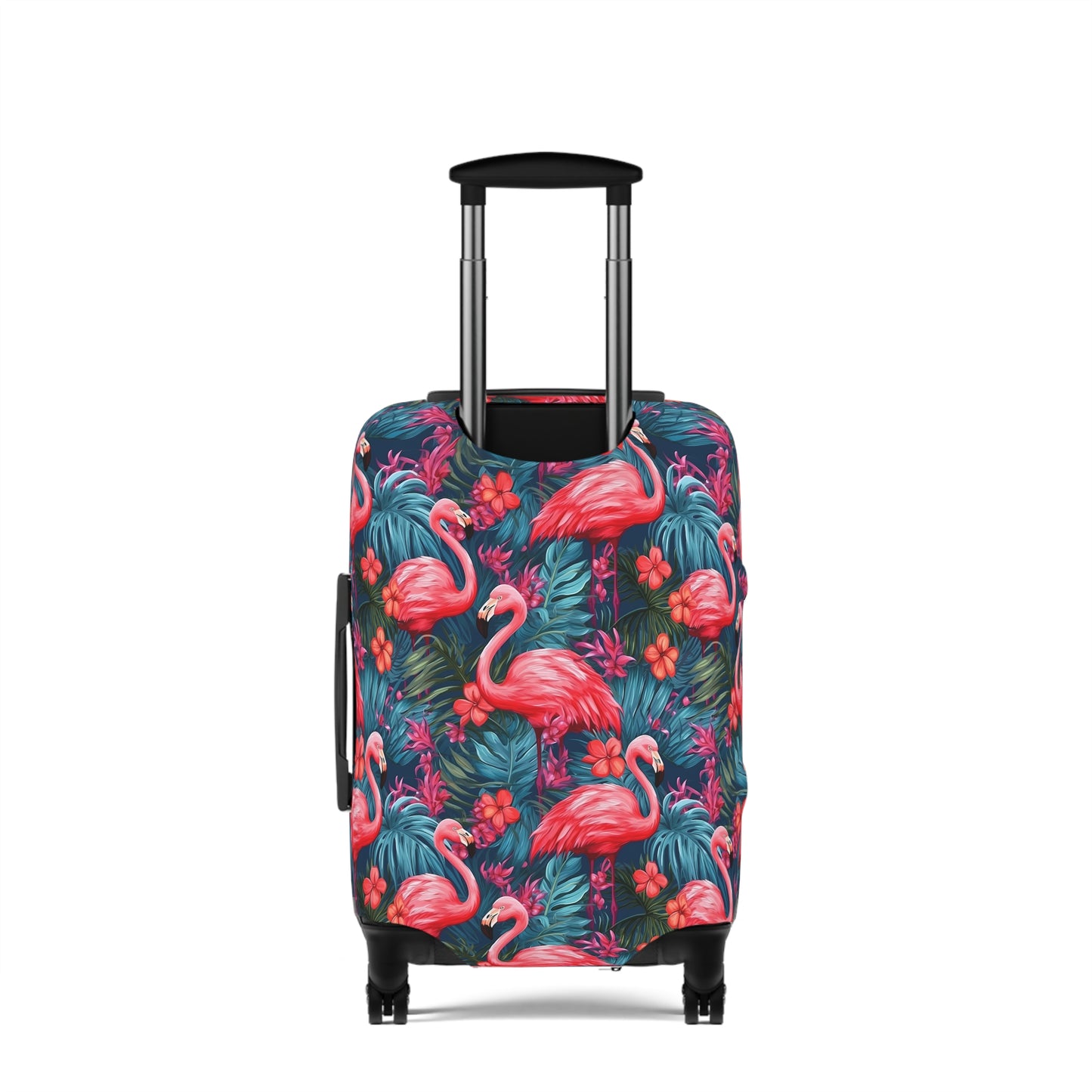 Flamingo Luggage Cover - Tropical Suitcase Protector
