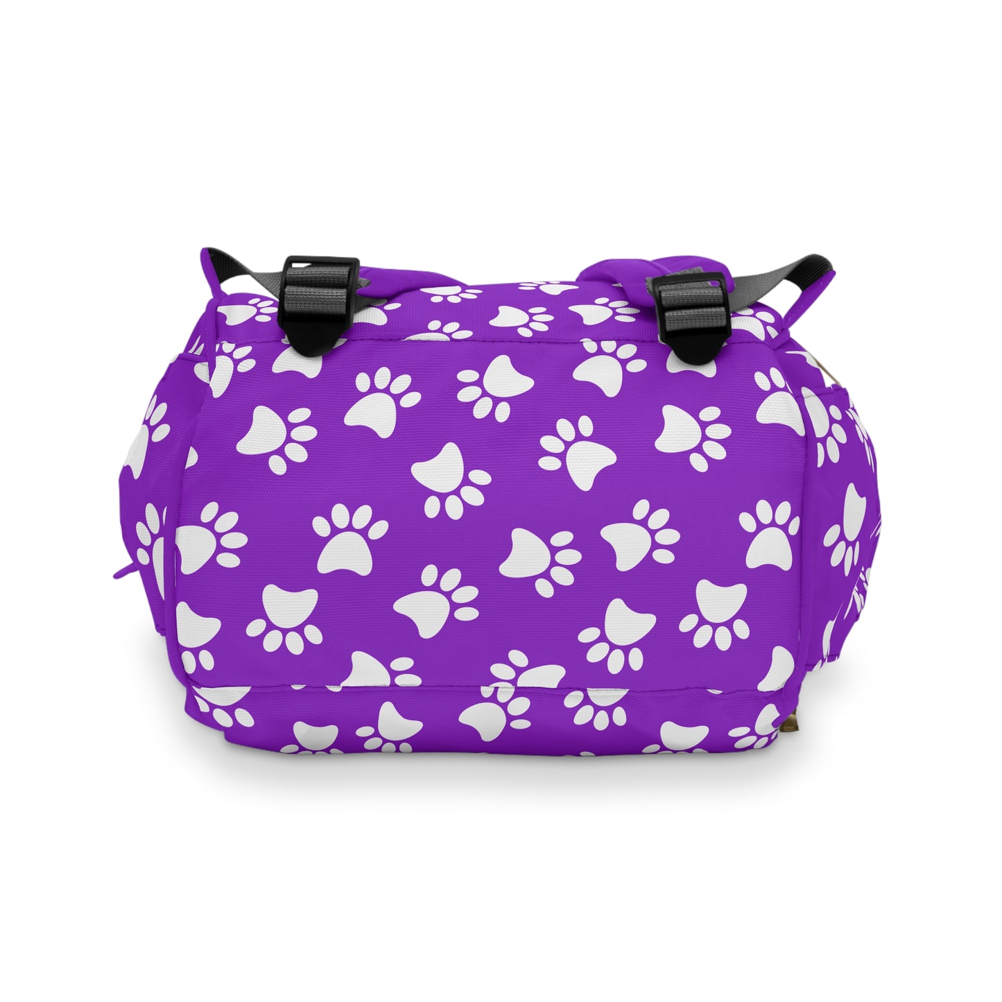 Paw Print Diaper Backpack - Cute & Durable Nappy Bag, Spacious Organized Design for Pet-Owning Parents