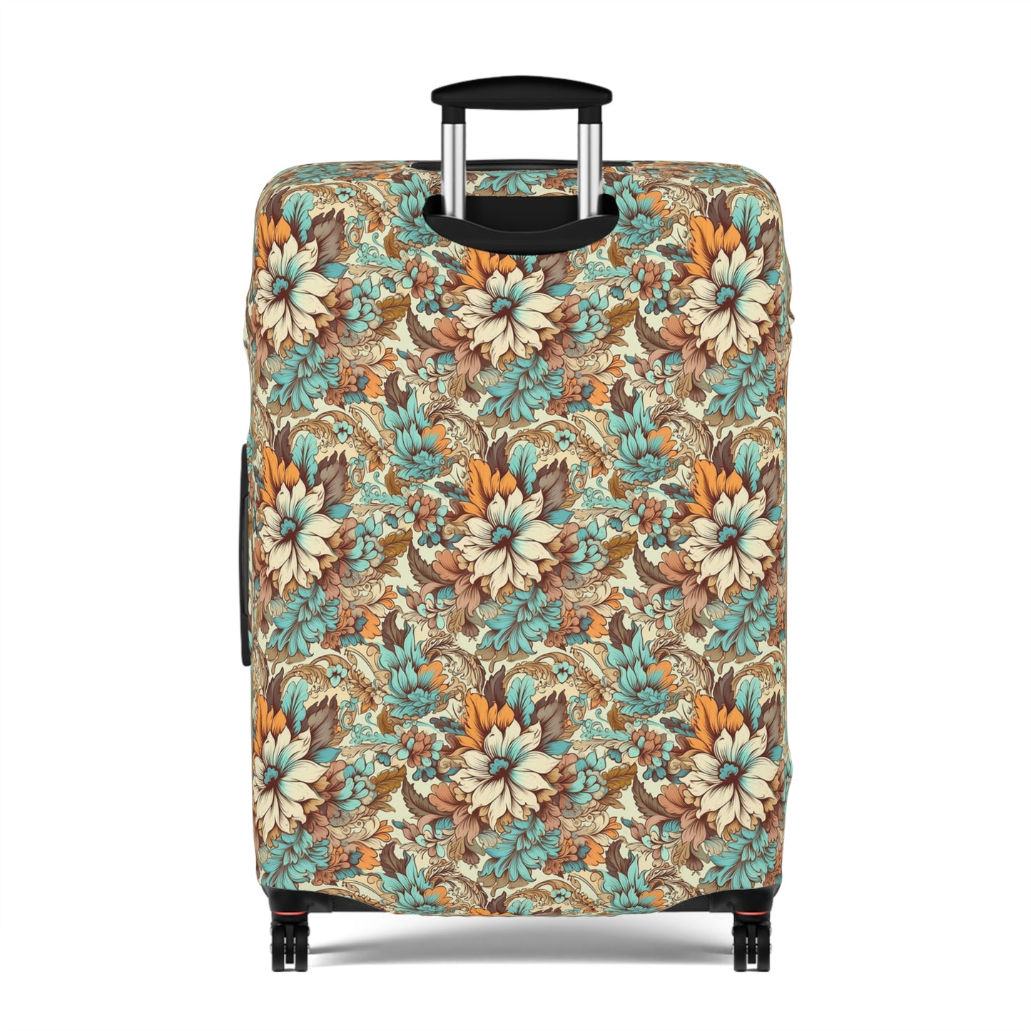 Boho Floral Luggage Cover - Trendy Travel Floral Suitcases Cover