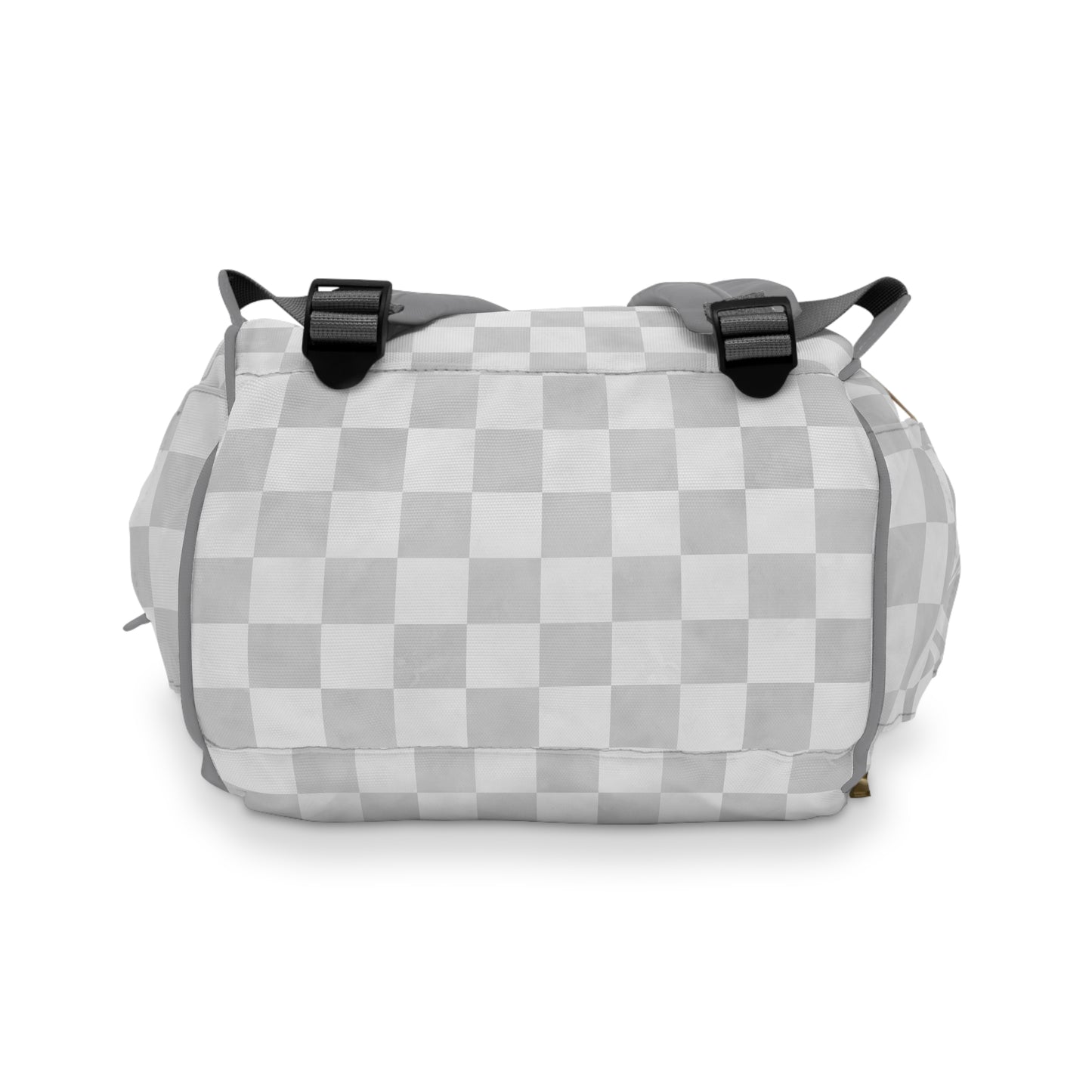 Pastel Checkers Diaper Backpack - Chic & Practical Baby Bag with Checkerboard Patterns, Perfect for Minimalist Parents
