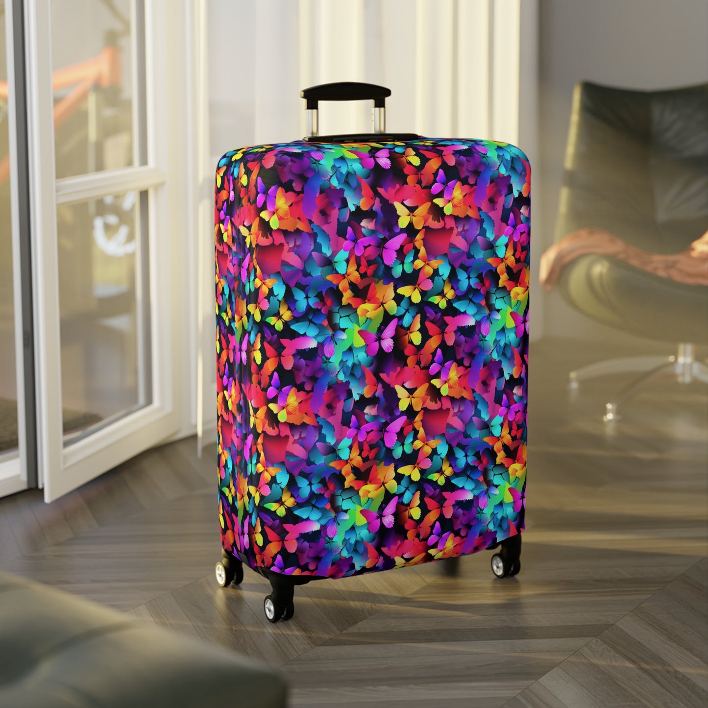 Butterfly Luggage Cover - Chic Suitcase Cover