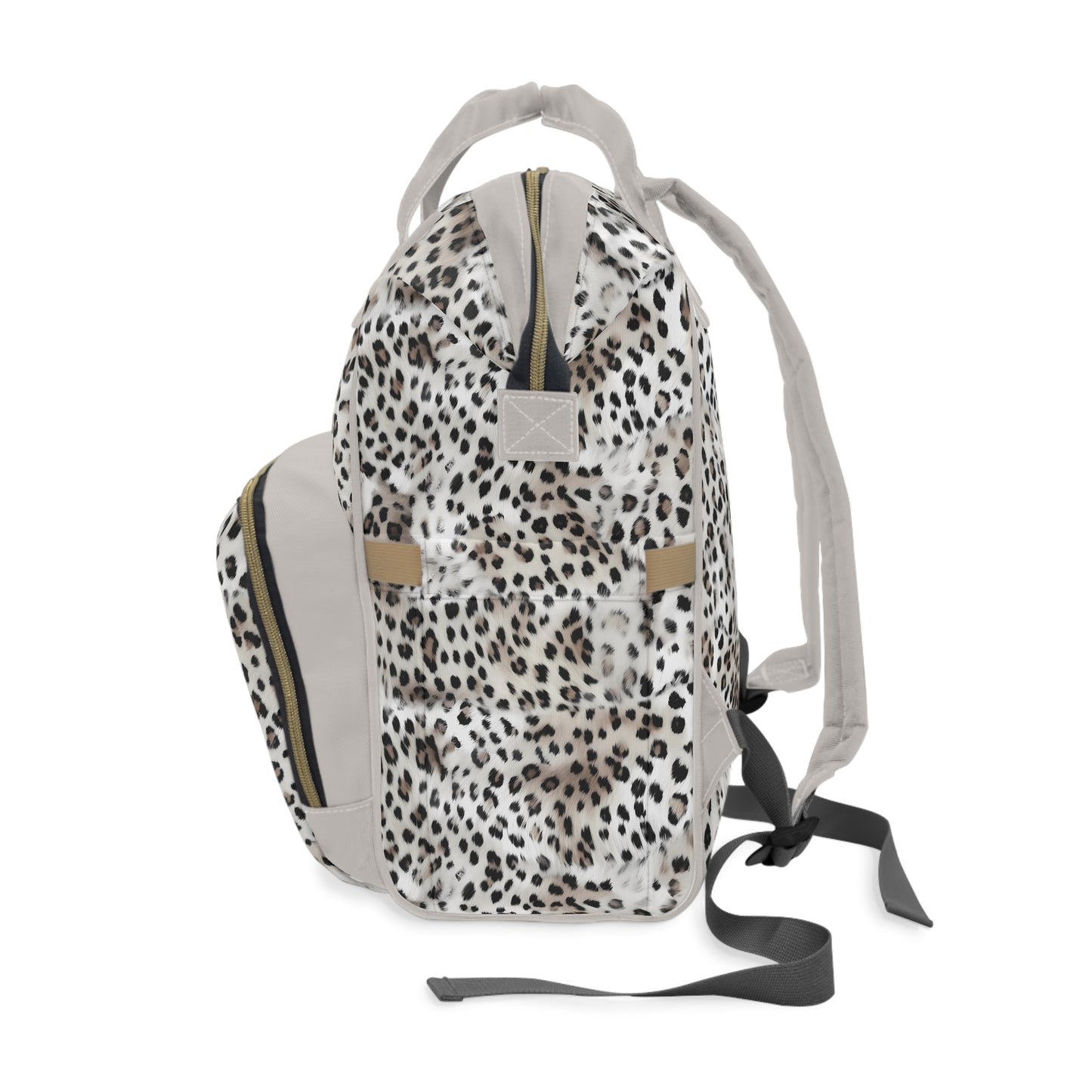 Leopard Print Diaper Backpack - Bold & Stylish Baby Bag with Trendy Leopard Patterns, Perfect for Adventurous Parents