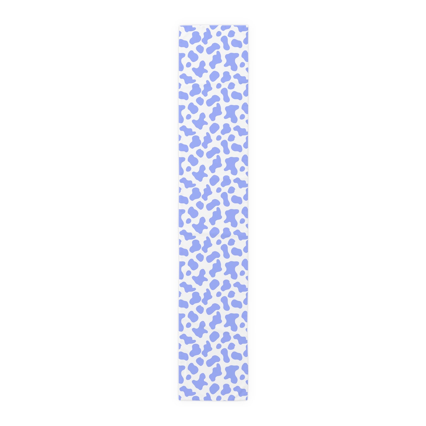 Cow Print Table Runner - Chic Farmhouse Style, Available in Cotton Twill or Polyester - Elevate Your Home Decor