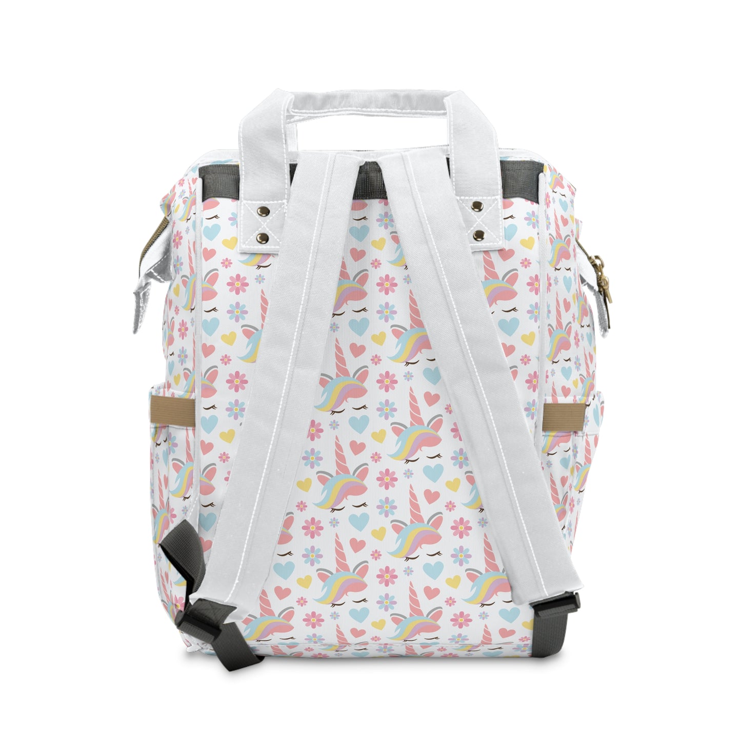 Multifunctional Unicorn Diaper Backpack - Magical Storage Solution for Busy Parents