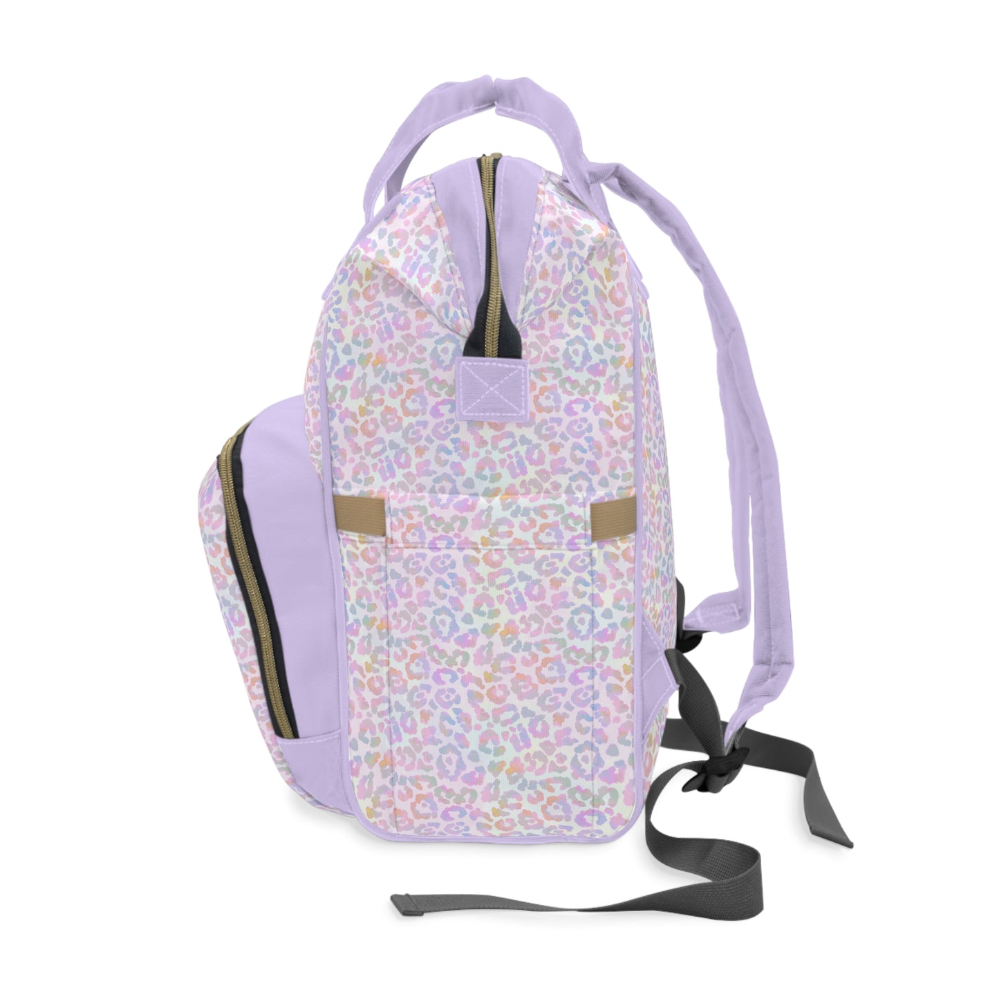 Leopard Print Diaper Backpack - Bold & Stylish Baby Bag with Trendy Leopard Patterns, Perfect for Adventurous Parents