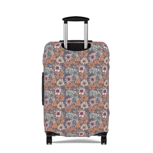 Boho Floral Luggage Cover - Trendy Travel Floral Suitcases Cover