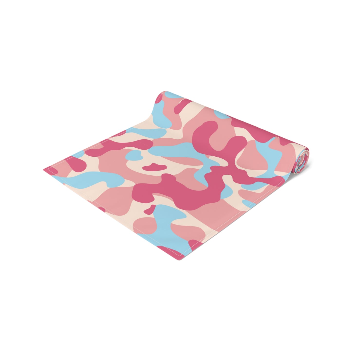 Camouflage Table Runner - Durable Cotton Twill or Polyester - Perfect for Outdoor Enthusiasts & Home Decor