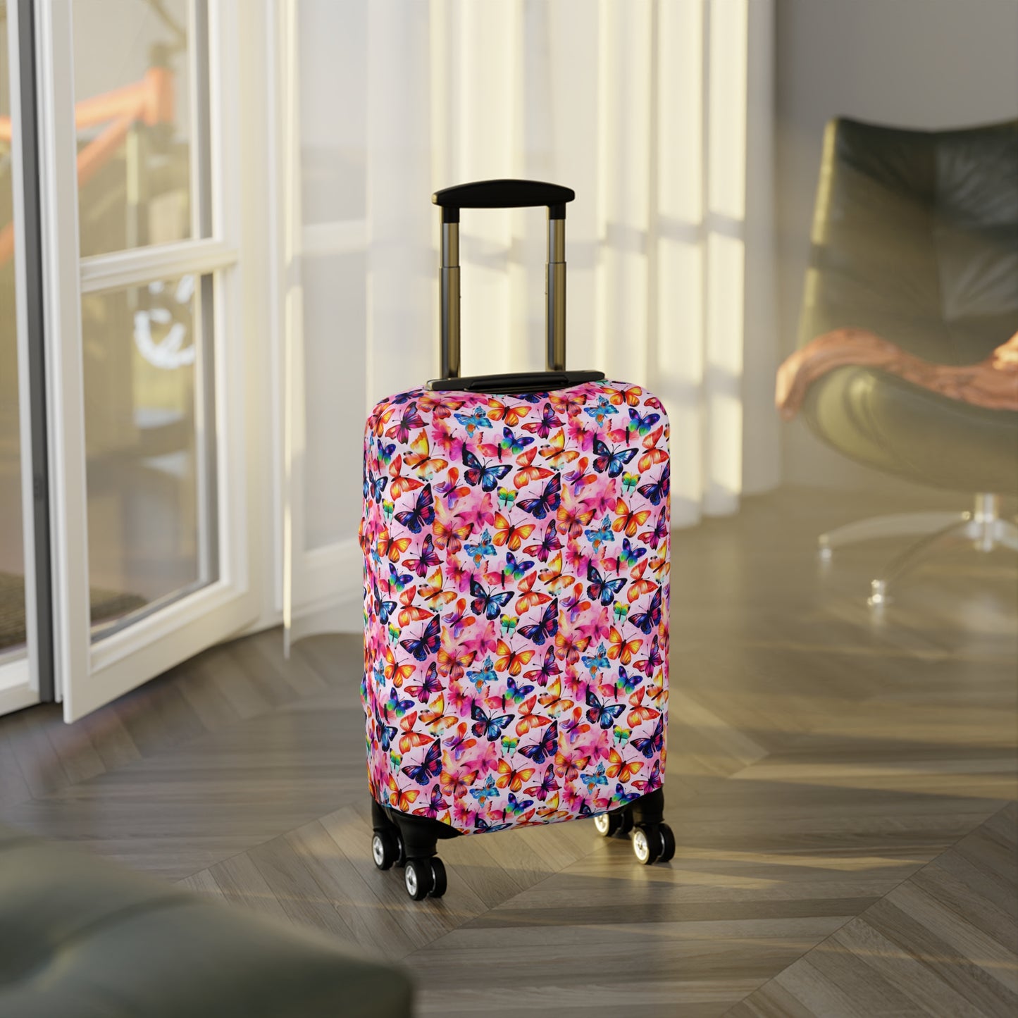 Butterfly Luggage Cover - Chic Suitcase Cover