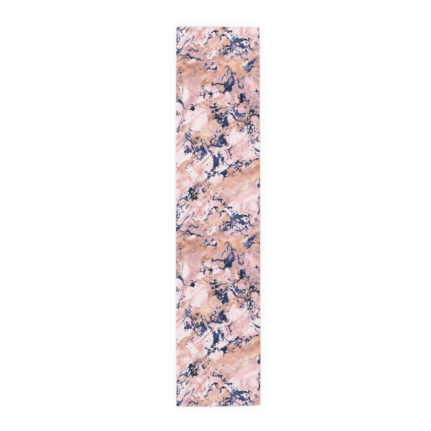 Marble Print Table Runner - Luxurious Elegance, Cotton Twill or Polyester - Perfect for Modern Home Decor