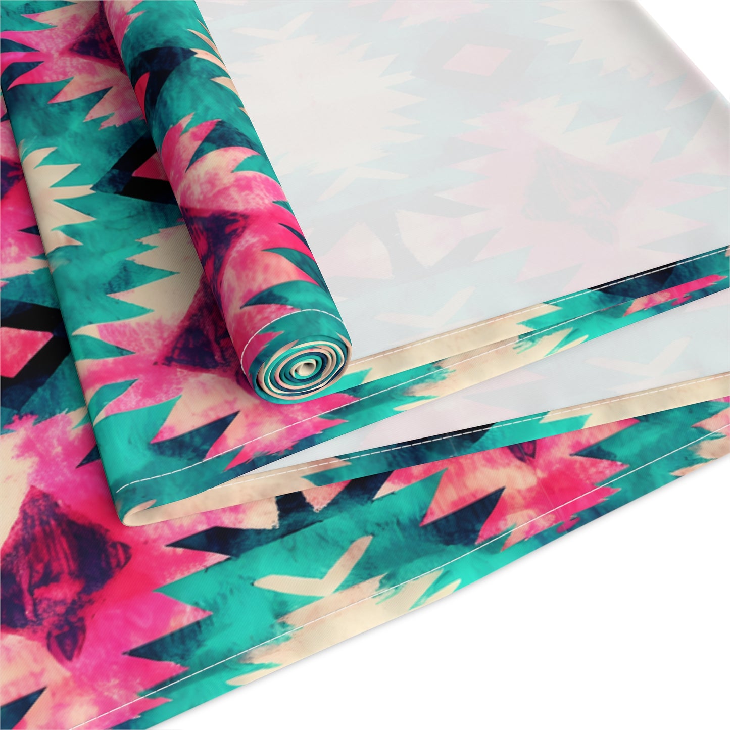 Aztec-Inspired Table Runner - Bold Patterns, Cotton Twill or Polyester - Ideal for Home Decor & Unique Gifts