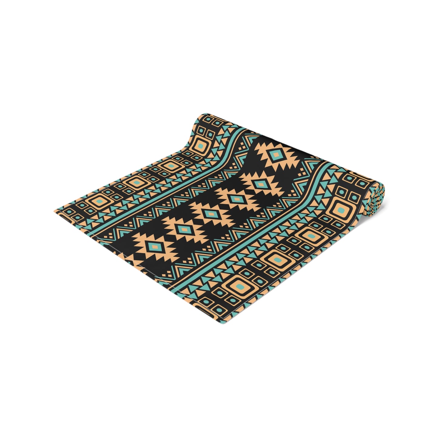 Aztec-Inspired Table Runner - Bold Patterns, Cotton Twill or Polyester - Ideal for Home Decor & Unique Gifts