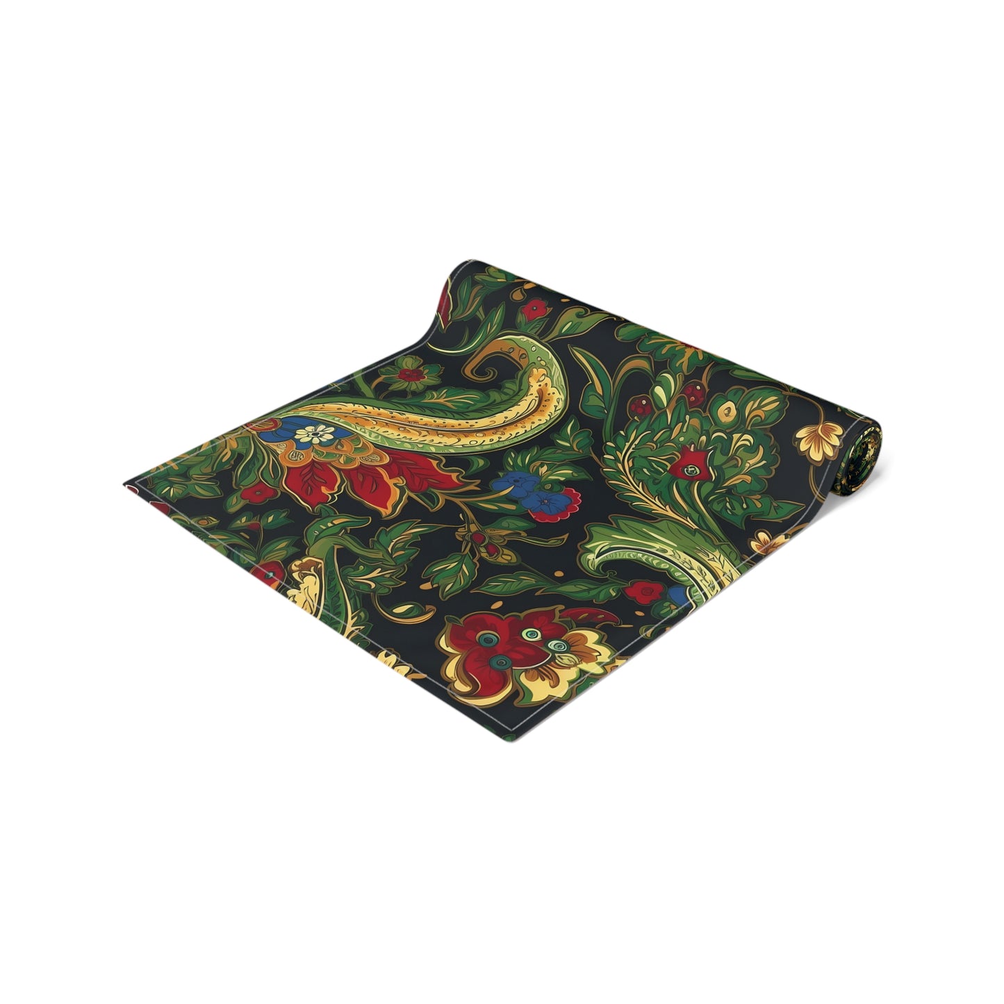 Chinoiserie Print Table Runner - Elegant Asian-Inspired Elegance, Cotton Twill or Polyester - Perfect for Cultural Home Decor