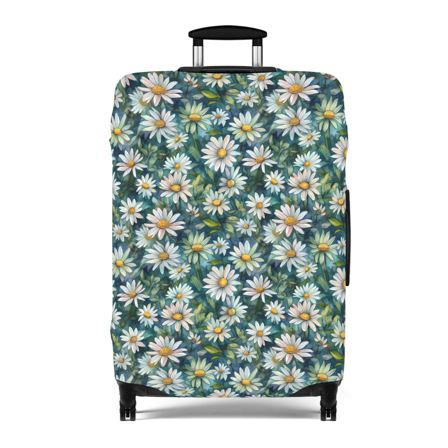 Daisy Luggage Cover - Daisy Floral Suitcase Protector