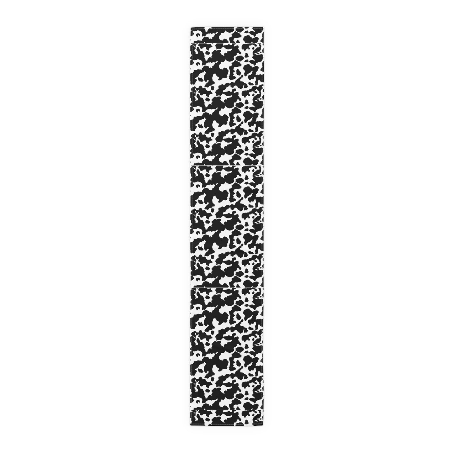 Cowhide Print Table Runner - Rustic Elegance, Cotton Twill or Polyester - Perfect for Western & Luxurious Home Decor