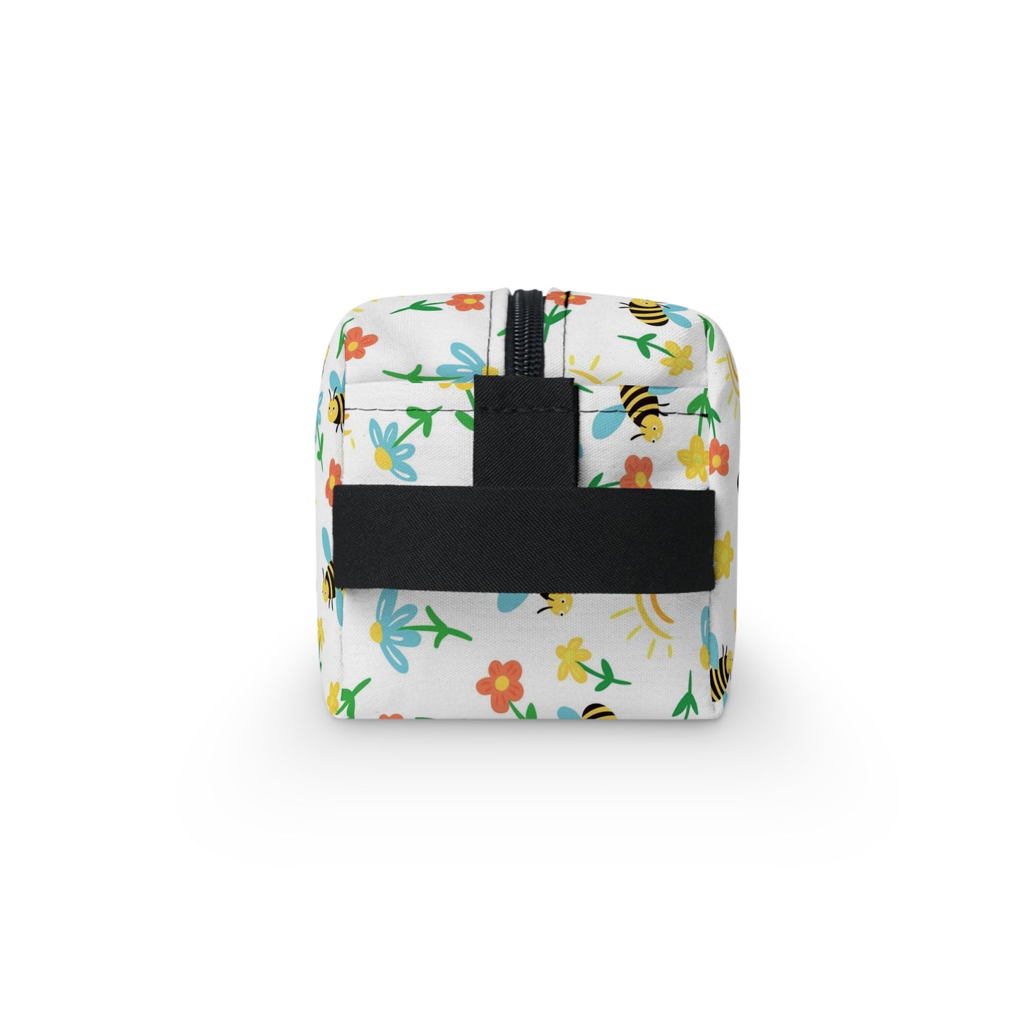 Honey Bee Toiletry Bag | Buzzing Bee Design | Water-Resistant & Eco-Friendly Organizer for Camping, Travel, College