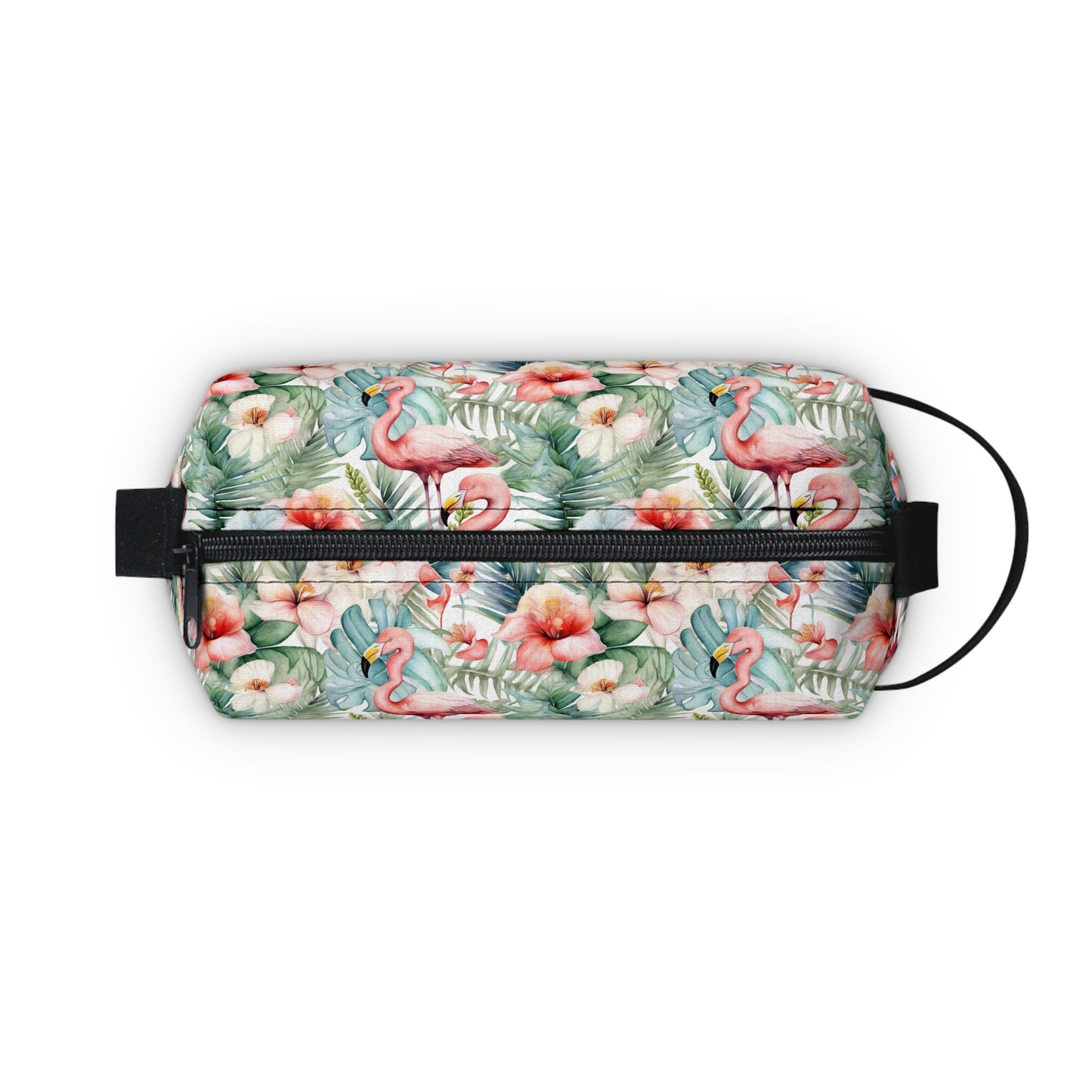 Flamingo Toiletry Bag - Splash-Proof Organizer for Tropical Getaways and Everyday Glam