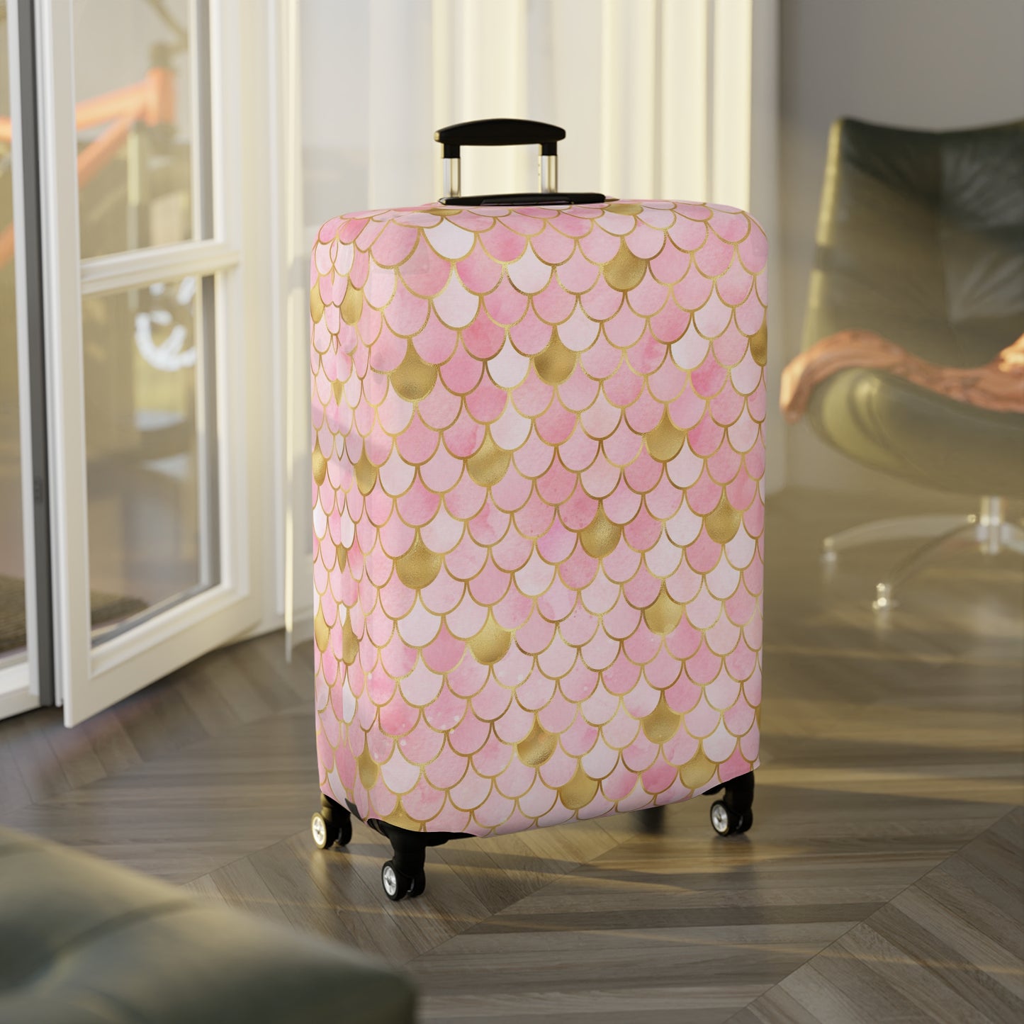 Mermaid Tail Luggage Cover - Mermaid Suitcase Protector