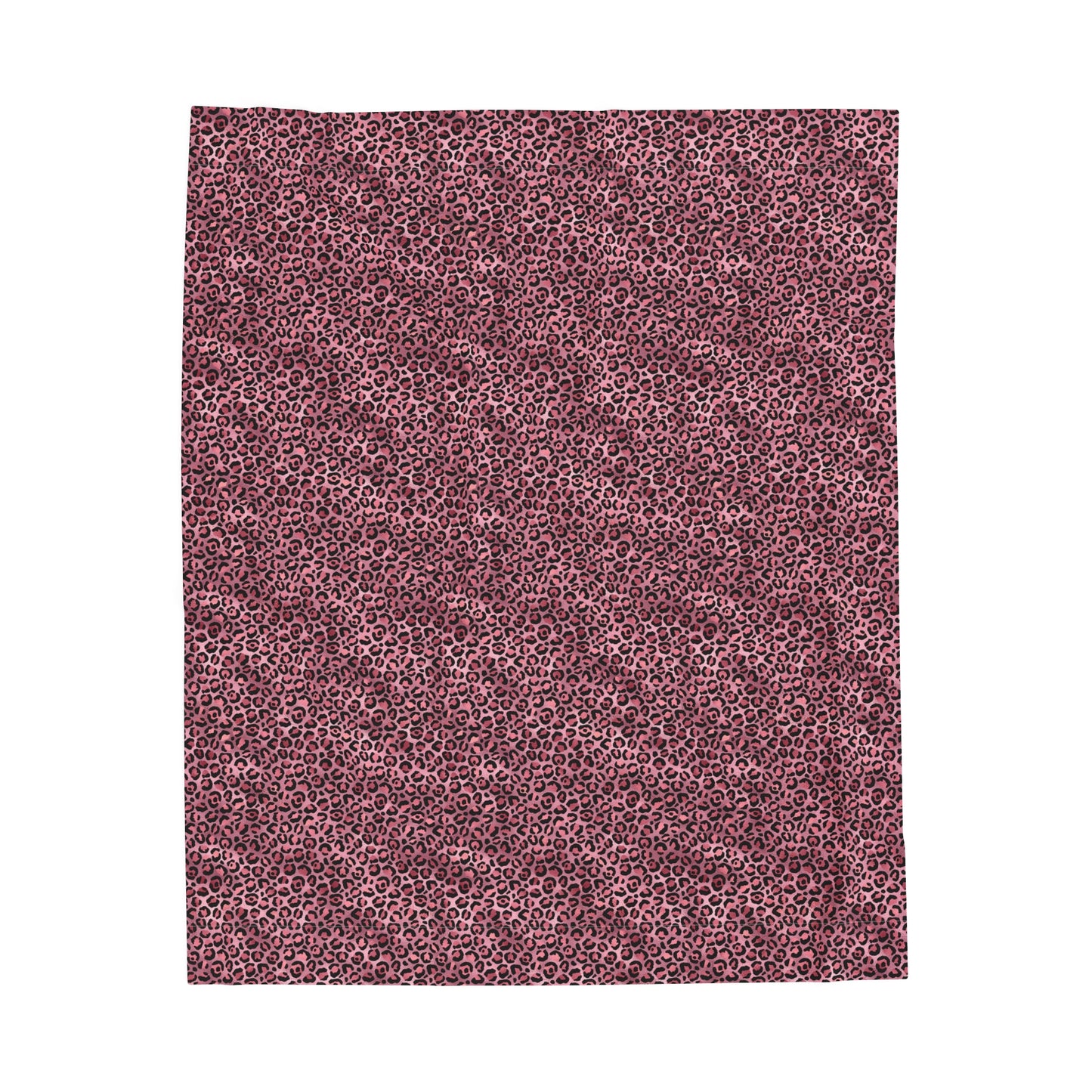 Leopard Velveteen Plush Blanket | Soft, Exotic, Luxurious and Comforting | Available in Multiple Sizes