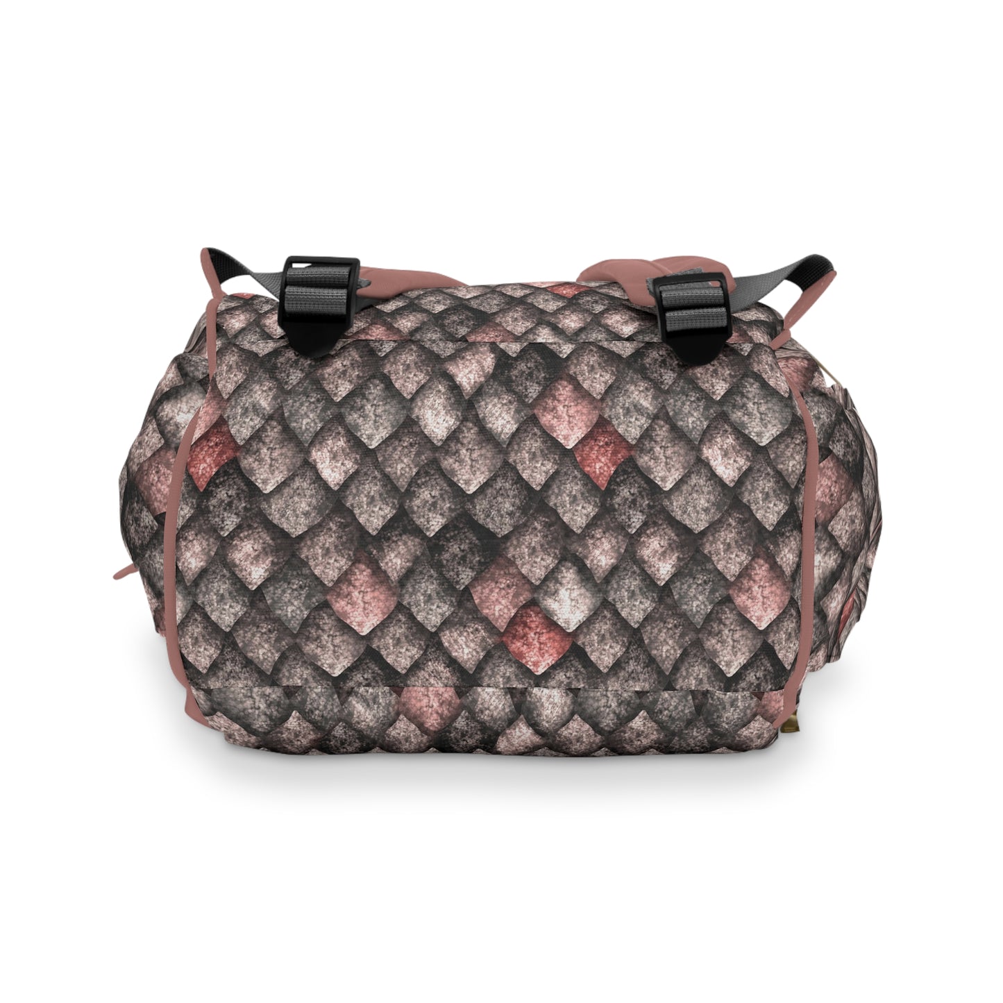 Dragon Scale Diaper Backpack - Durable & Magical Baby Bag with Shimmering Scale Patterns, Perfect for Fantasy-Loving Families