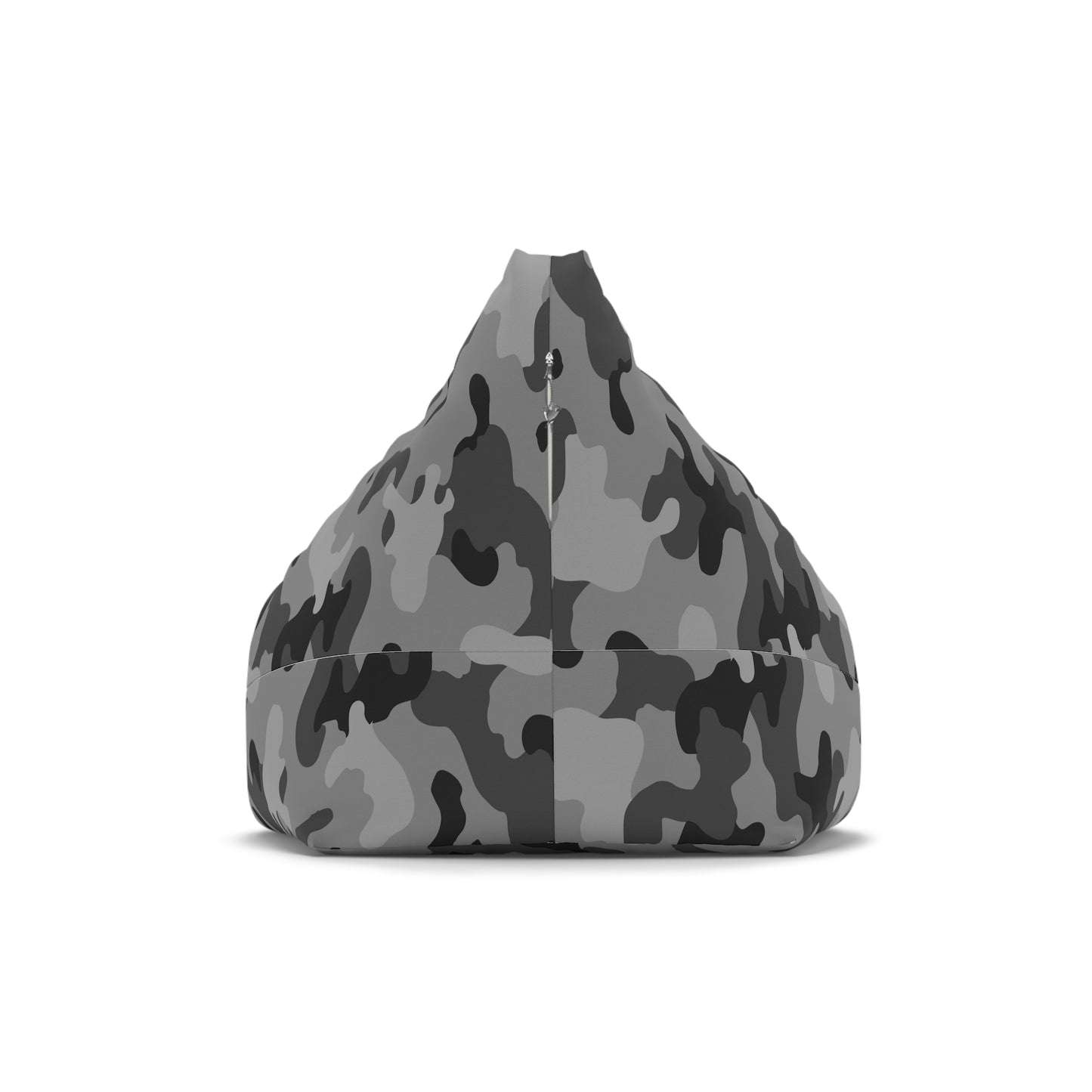 Camouflage Bean Bag Chair Cover - Durable Polyester, Locking Zipper, 2 Sizes Camo Bean Bag Cover