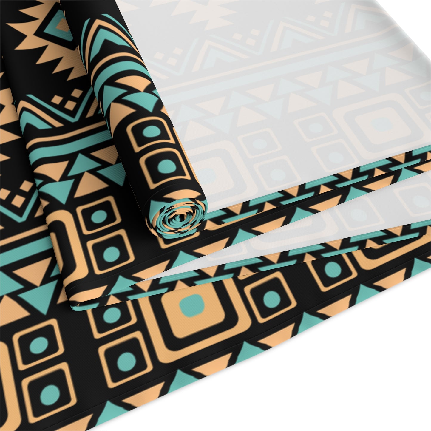 Aztec-Inspired Table Runner - Bold Patterns, Cotton Twill or Polyester - Ideal for Home Decor & Unique Gifts