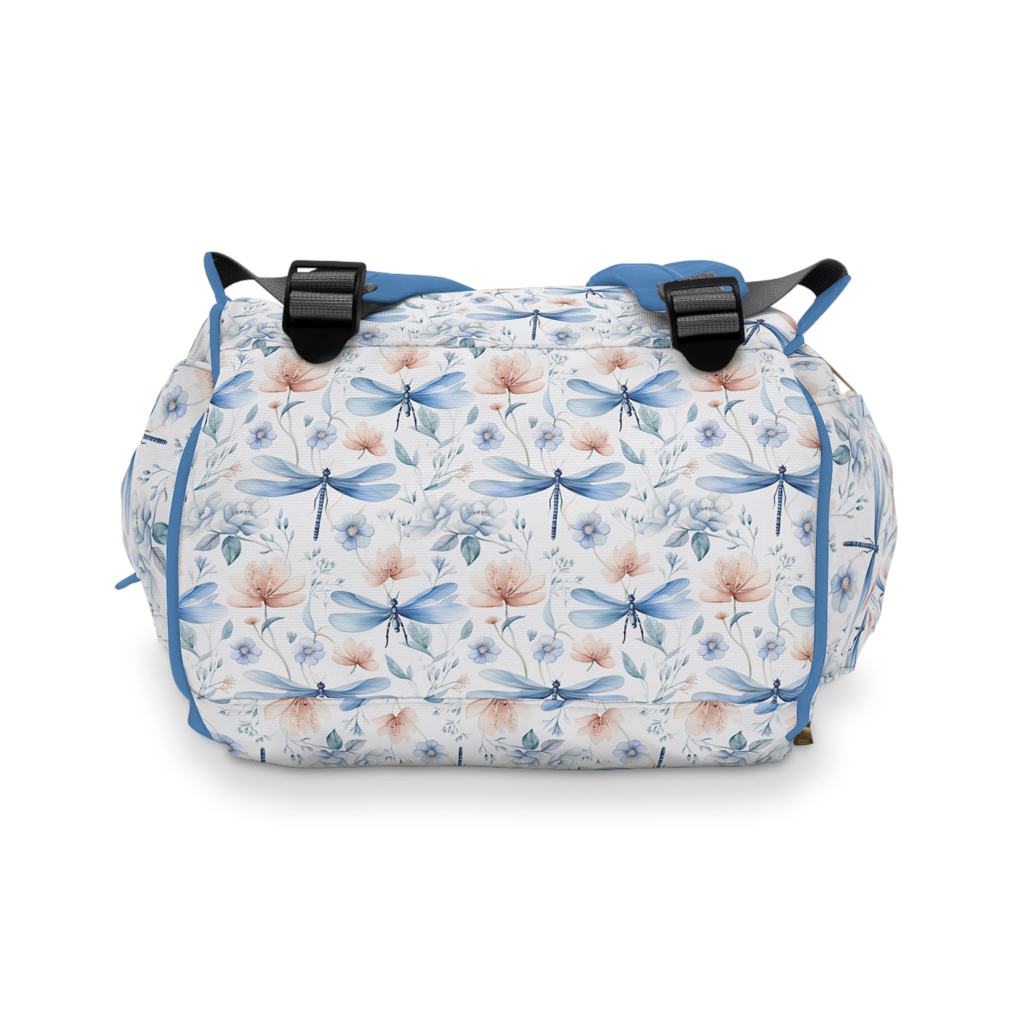 Dragonfly Diaper Backpack - Elegant & Functional Baby Bag with Cool Dragonfly Design, Ideal for Nature-Loving Parents