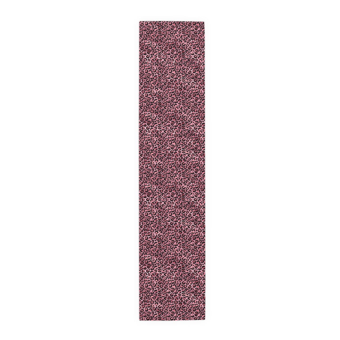 Leopard Print Table Runner - Bold Exotic Elegance, Cotton Twill or Polyester - Perfect for Safari & Glamorous Home Decor